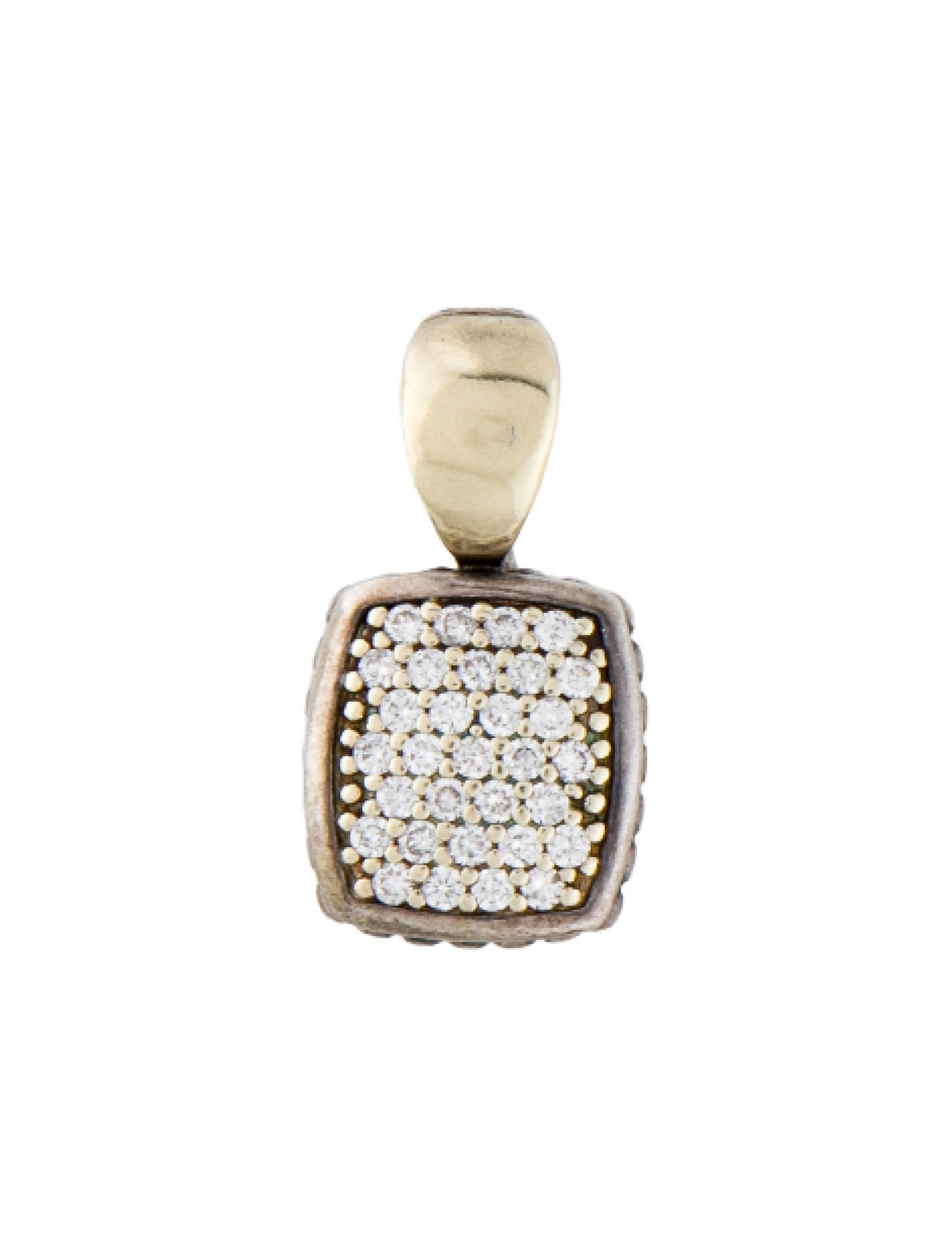 Lagos Diamond Caviar Pendant