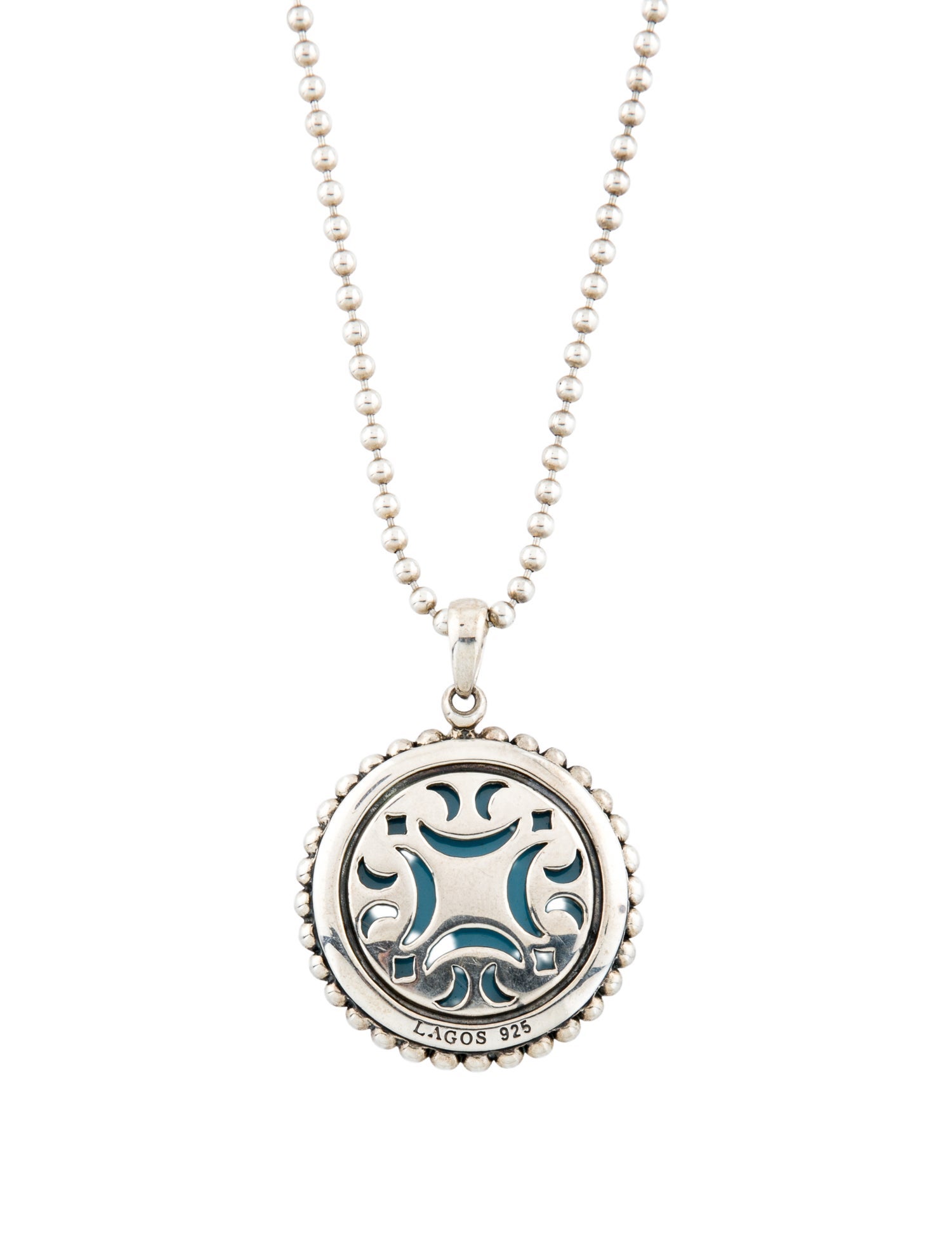 Lagos Ceramic Maya Pendant Necklace