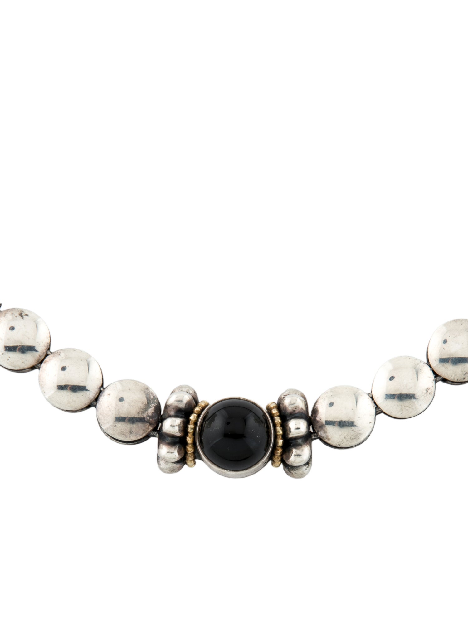 Lagos Onyx Collar Necklace