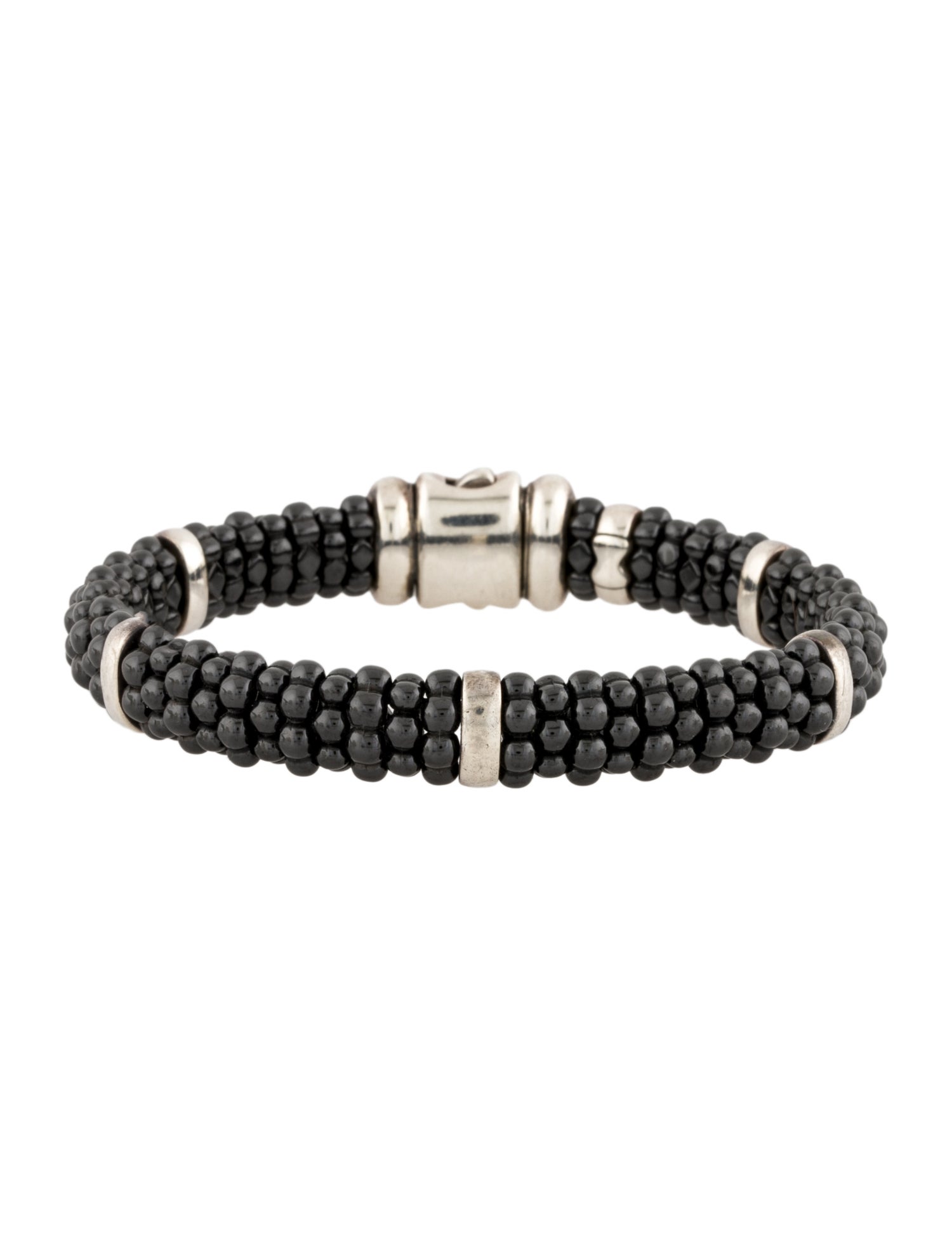 Lagos Caviar Ceramic Station Bracelet
