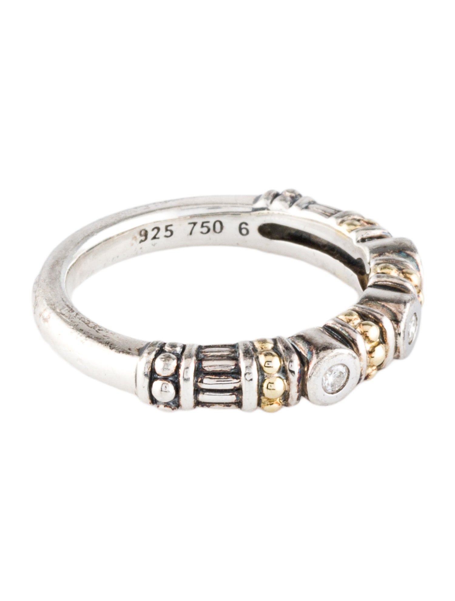 Lagos Diamond Rittenhouse Stacking Ring