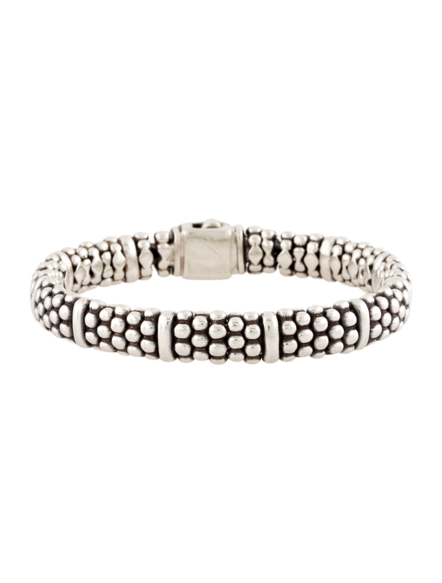 Lagos Station Caviar Link Bracelet