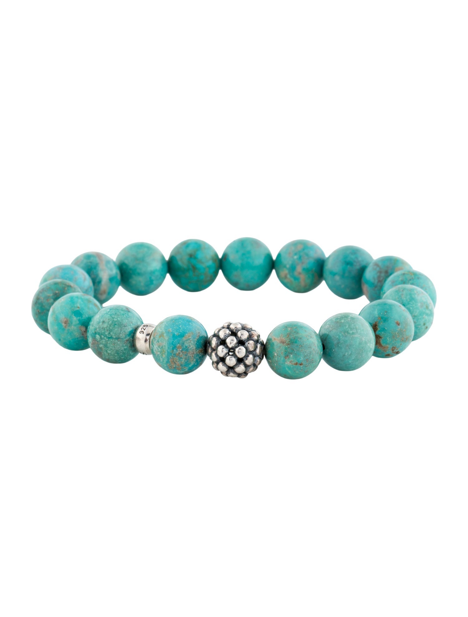 Lagos Turquoise Beaded Bracelet