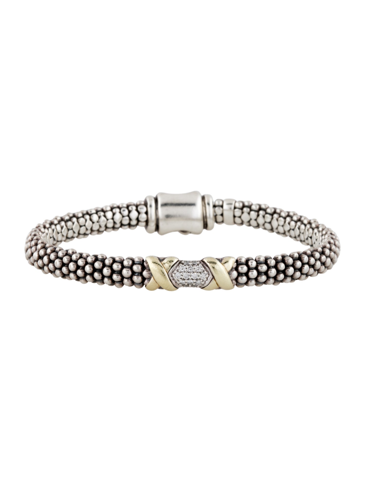 Lagos Diamond Caviar Lux Bracelet