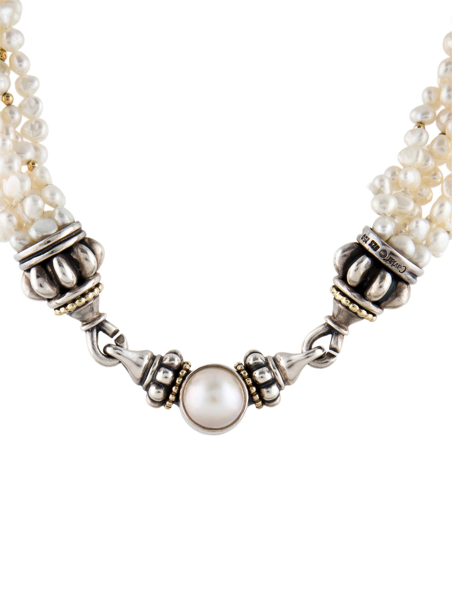 Lagos Pearl Torsade Neclace