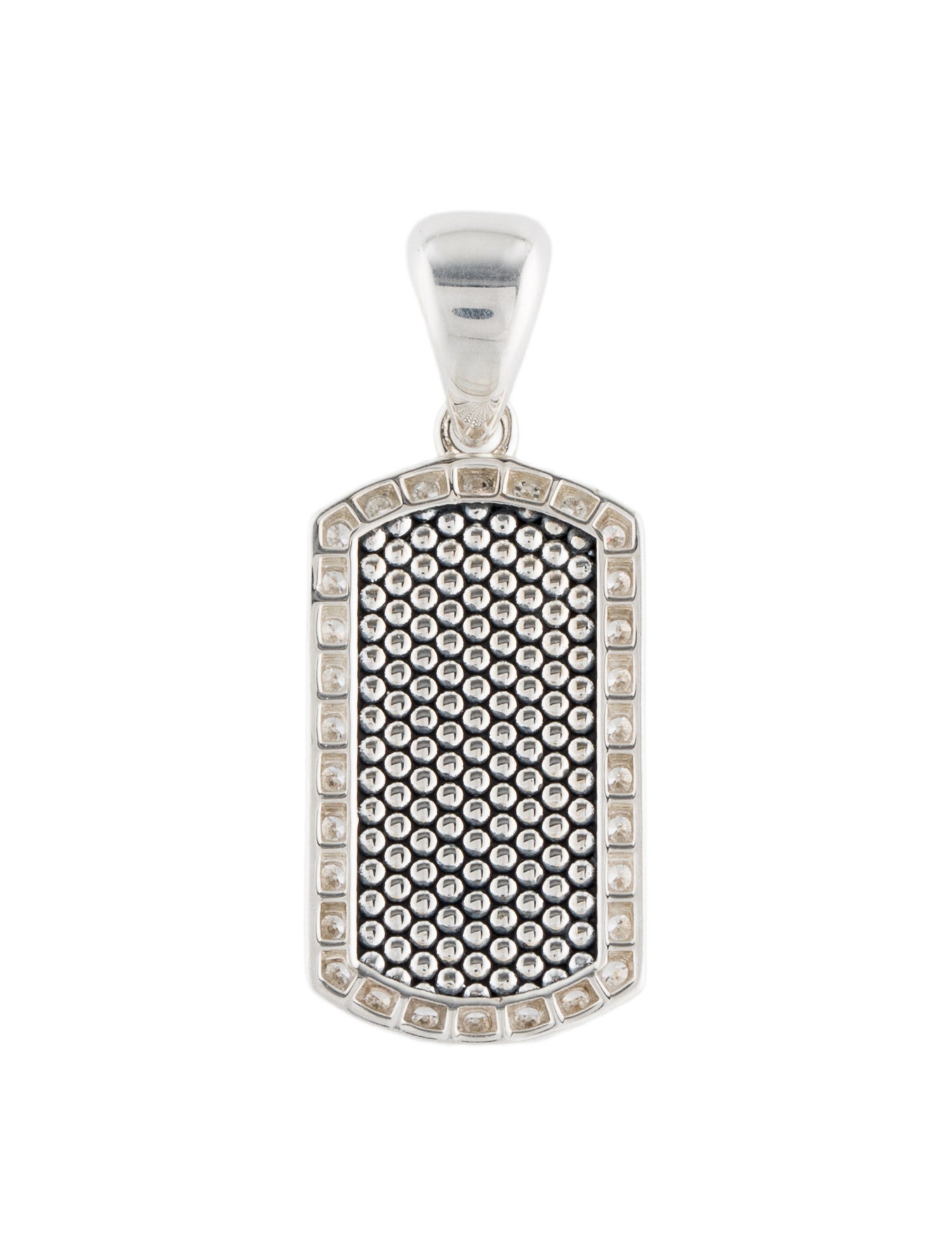 Lagos Diamond Tag Amulet