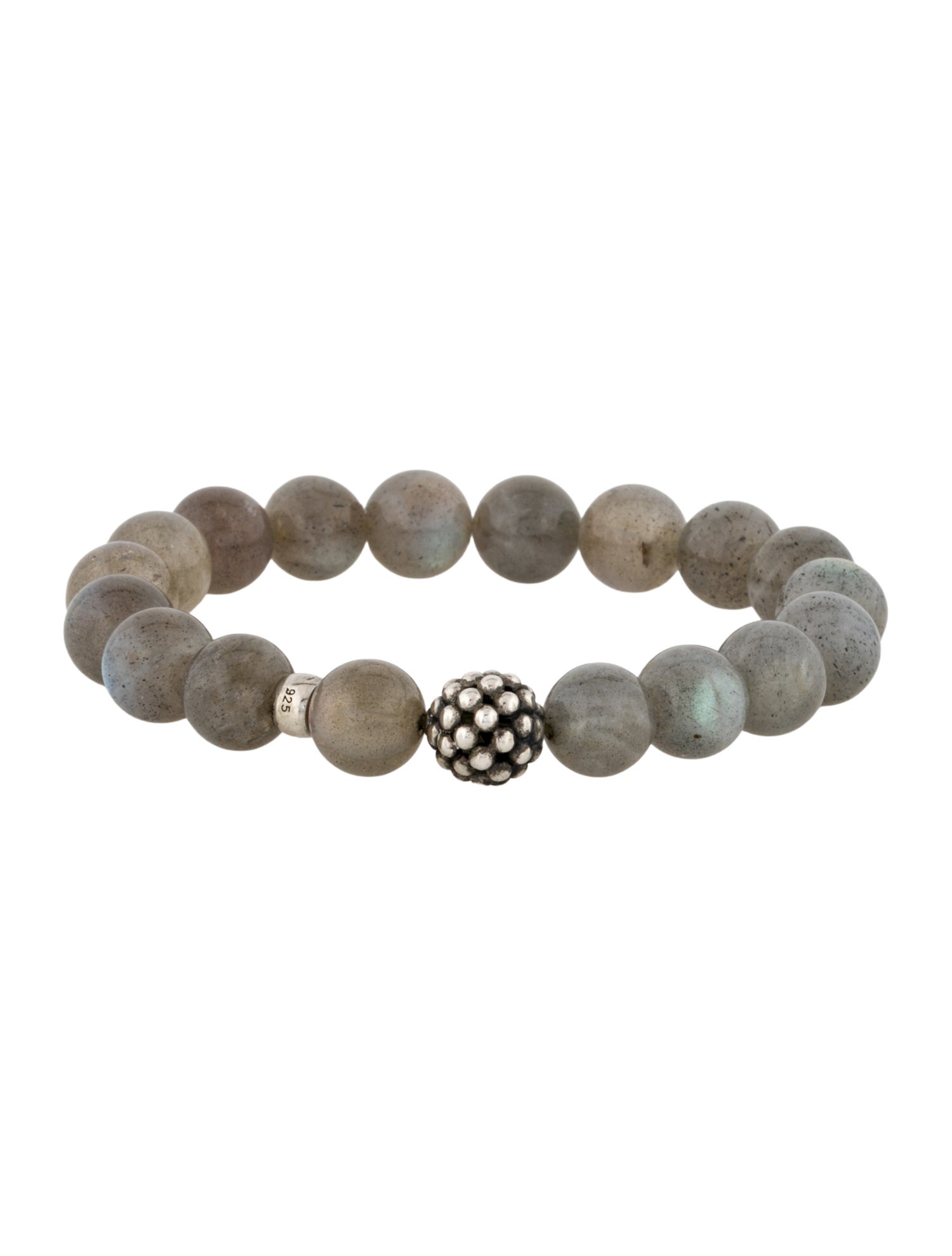 Lagos Labradorite Station Bead Bracelet