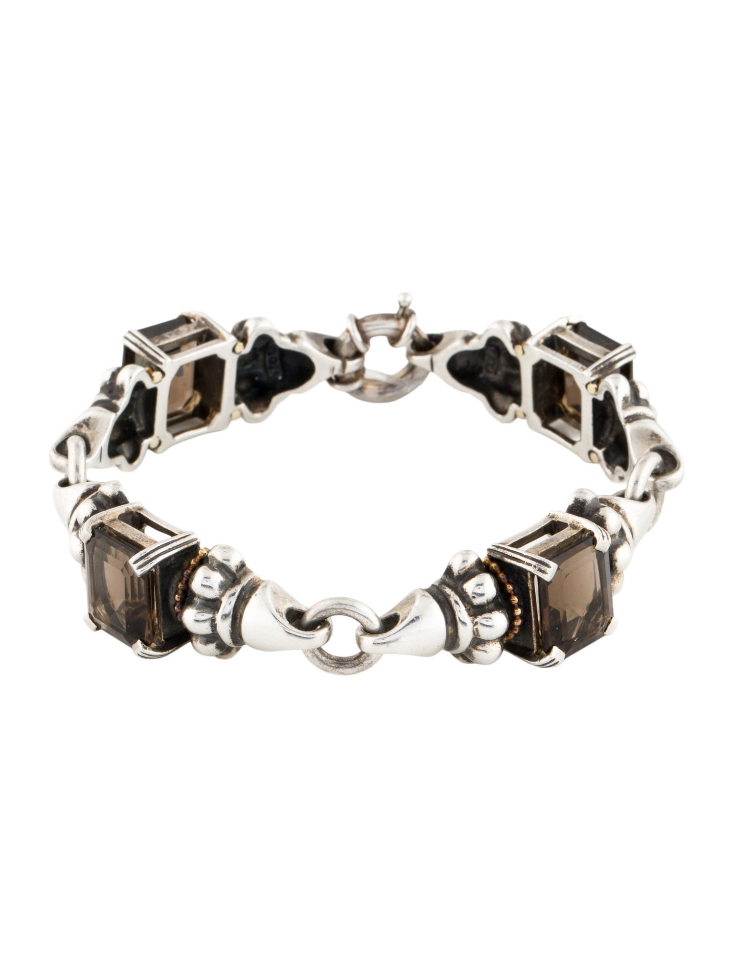 Lagos Smokey Quartz Glacier Classic Bracelet