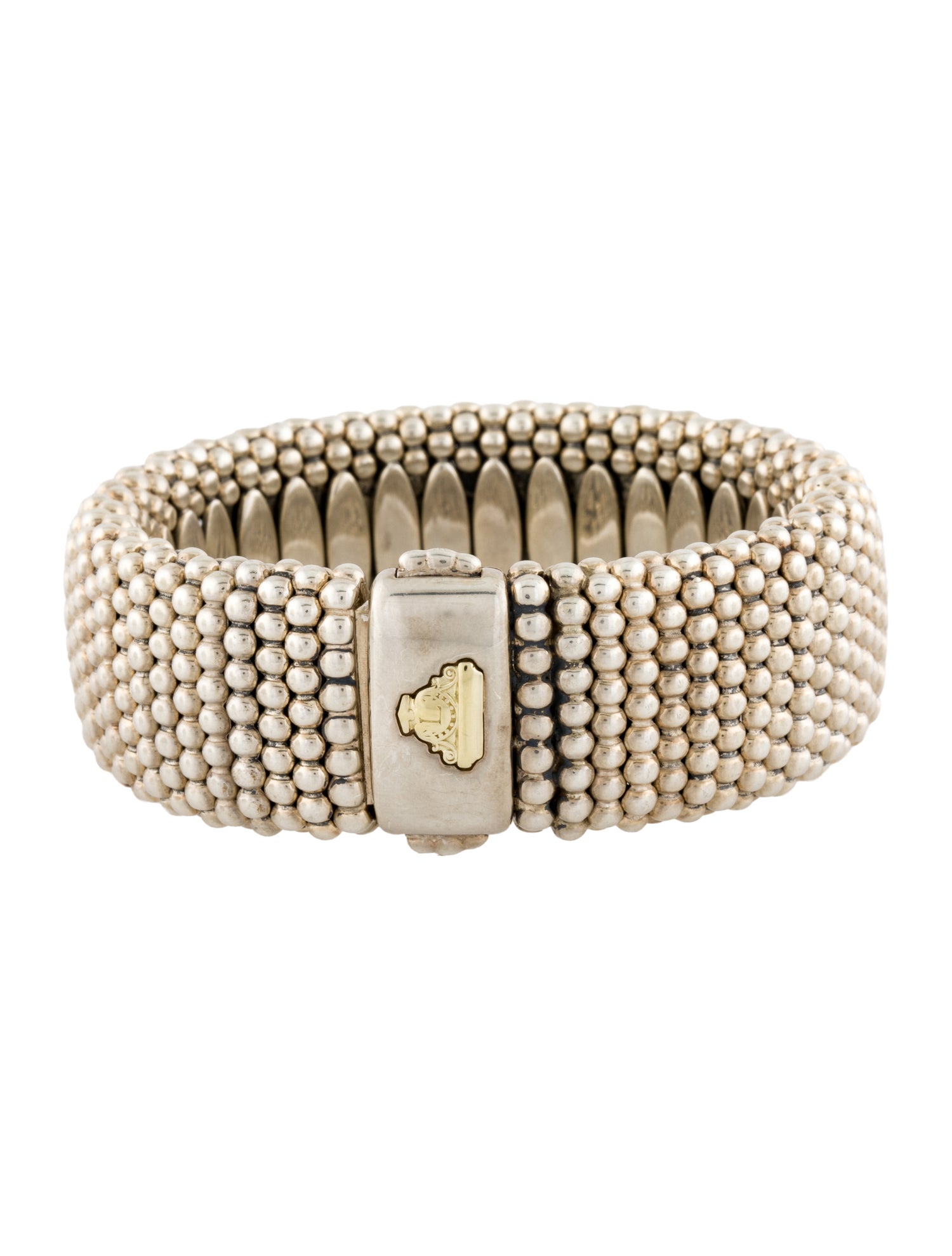 Lagos Caviar Wide Bracelet