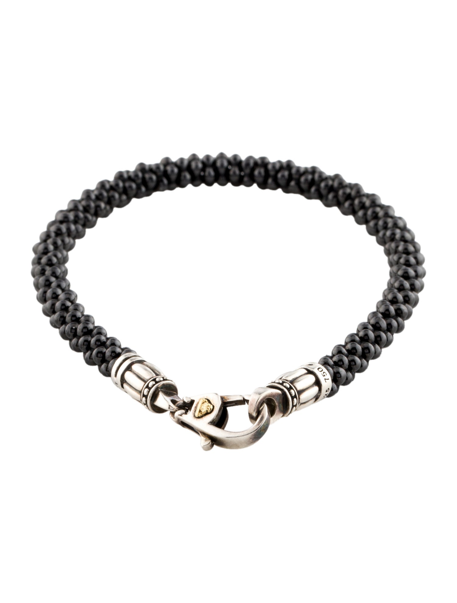 Lagos Black Caviar Beaded Bracelet