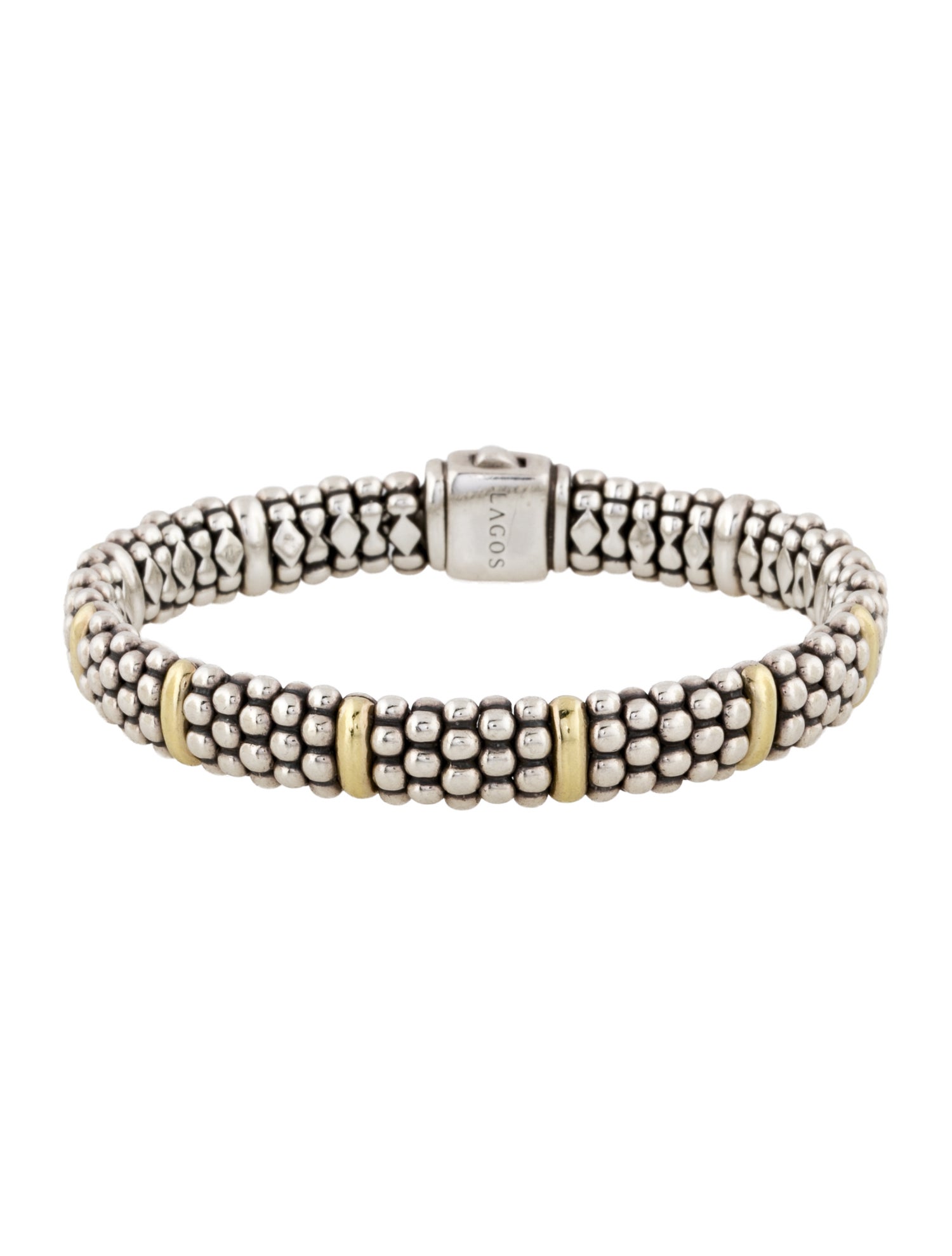 Lagos Station Caviar Bracelet