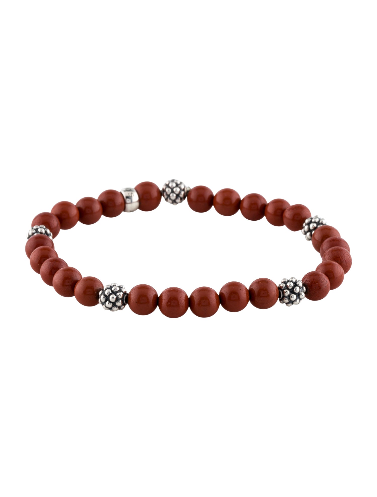Lagos Jasper Five Station Bead Bracelet