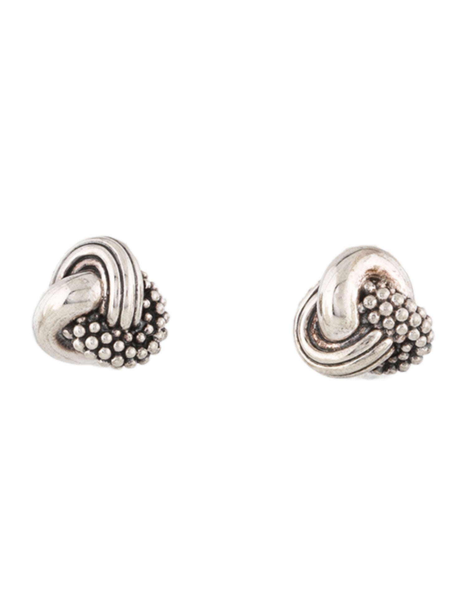 Lagos Knot Stud Earrings