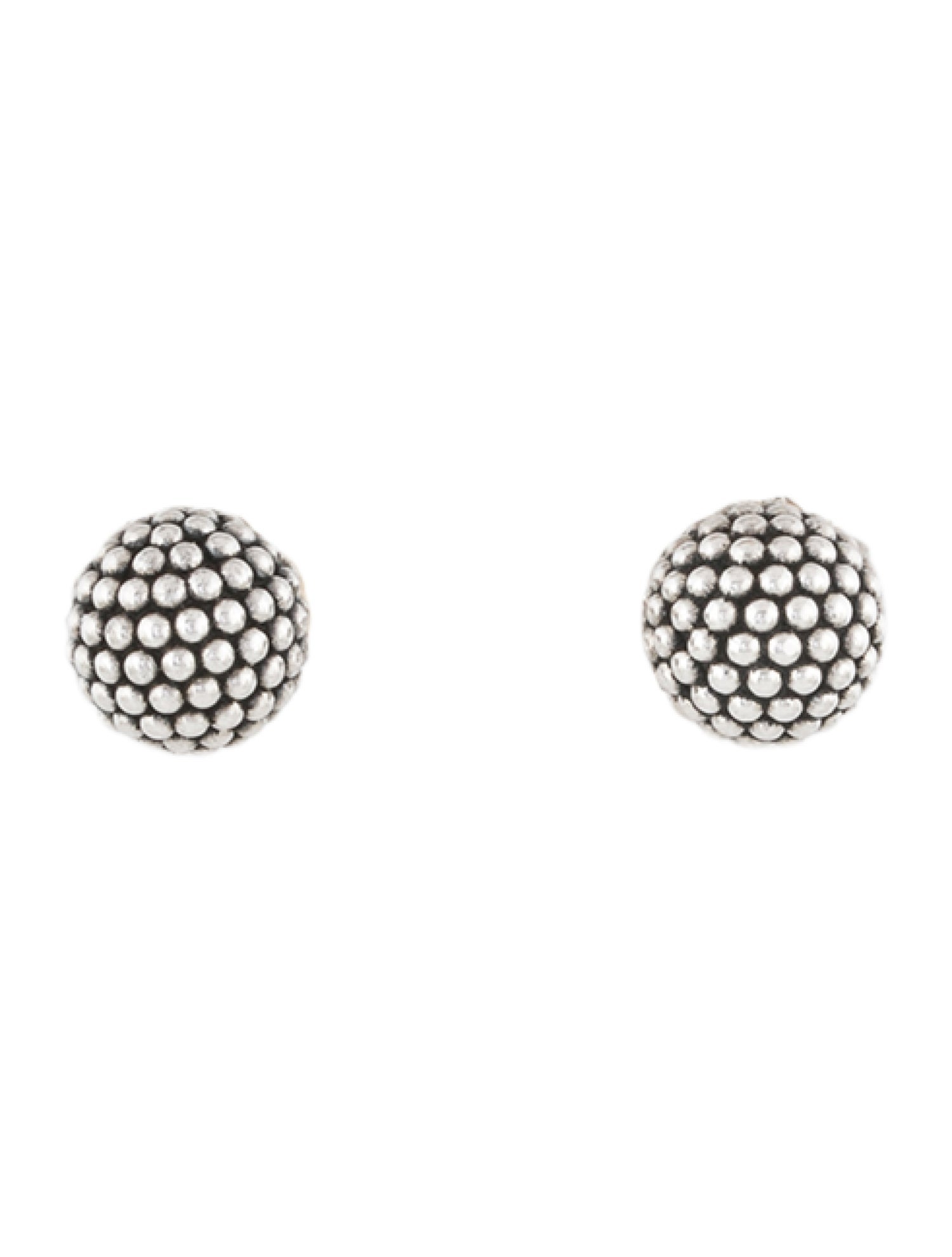 Lagos Beaded Stud Earrings