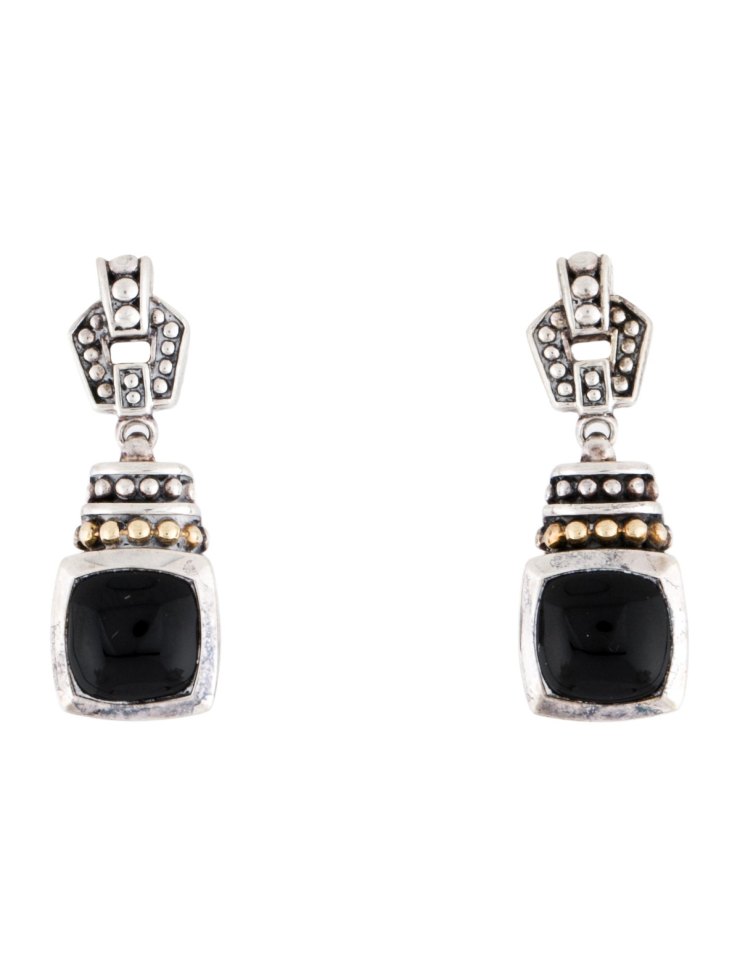 Lagos Onyx Rittenhouse Drop Earrings
