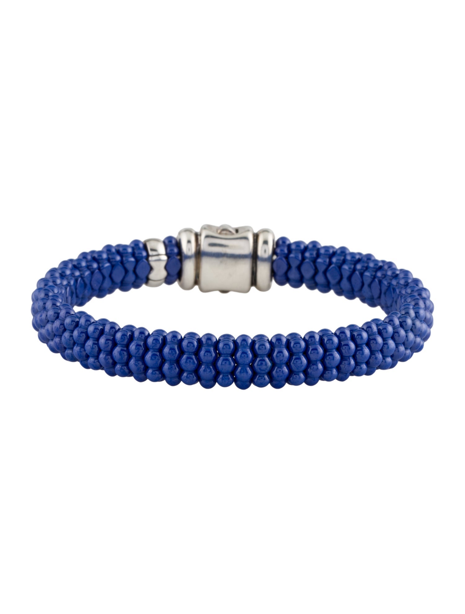 Lagos Ultramarine Ceramic Beaded Bracelet