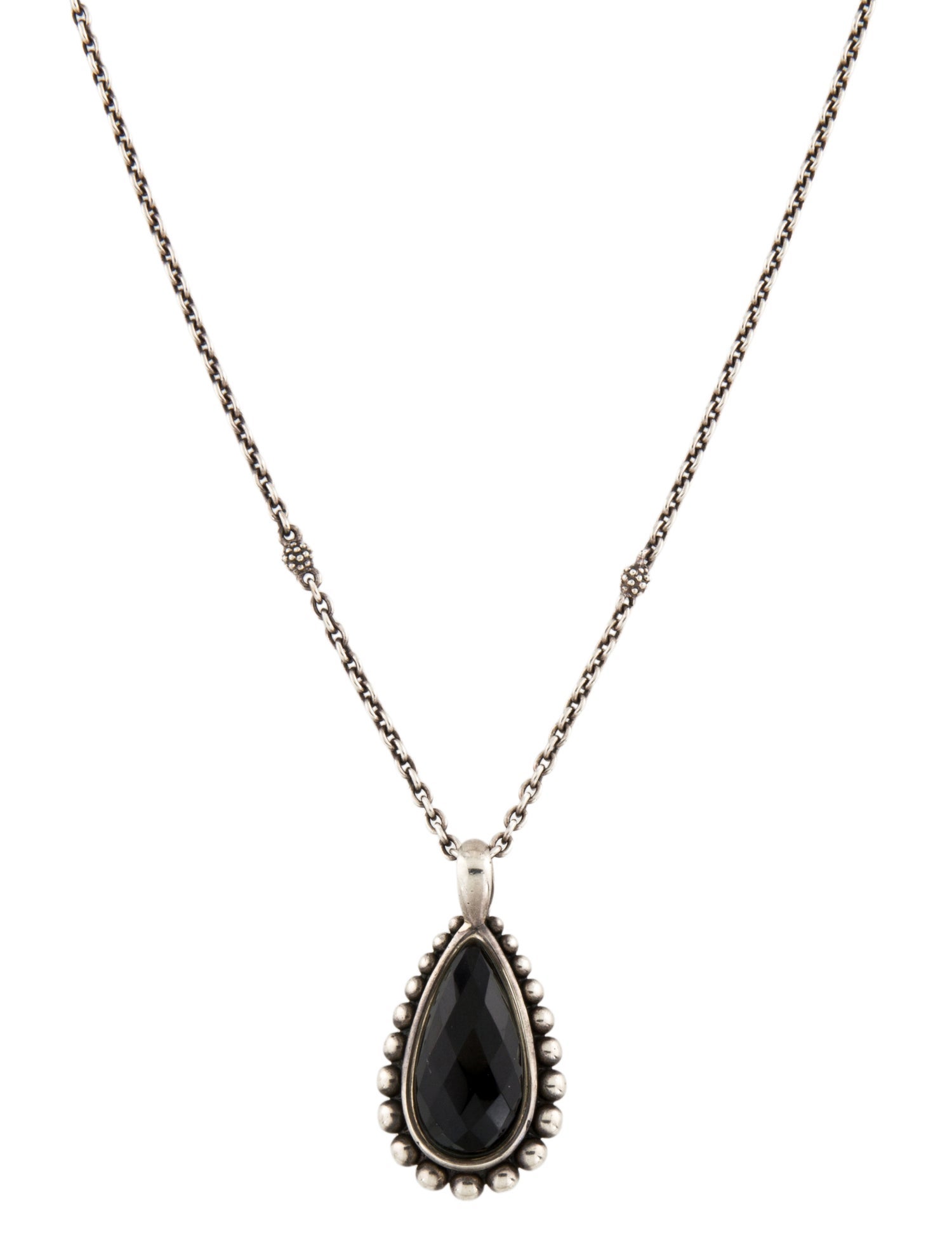 Lagos Maya Teardrop Pendant Necklace