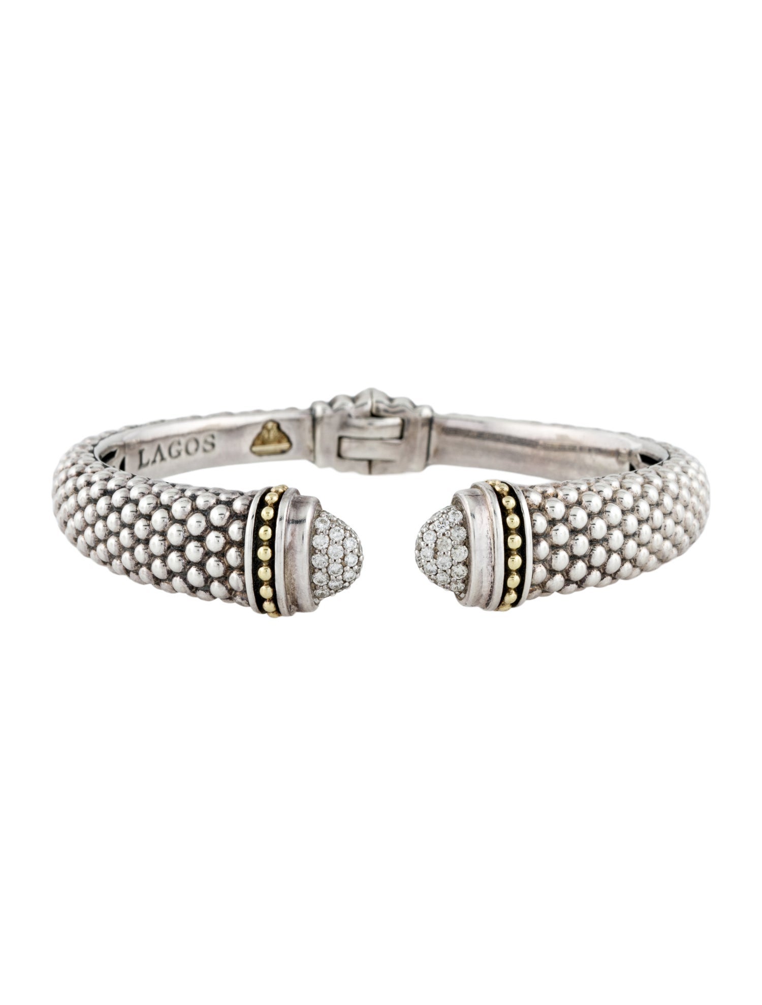 Lagos Diamond Cuff Bracelet