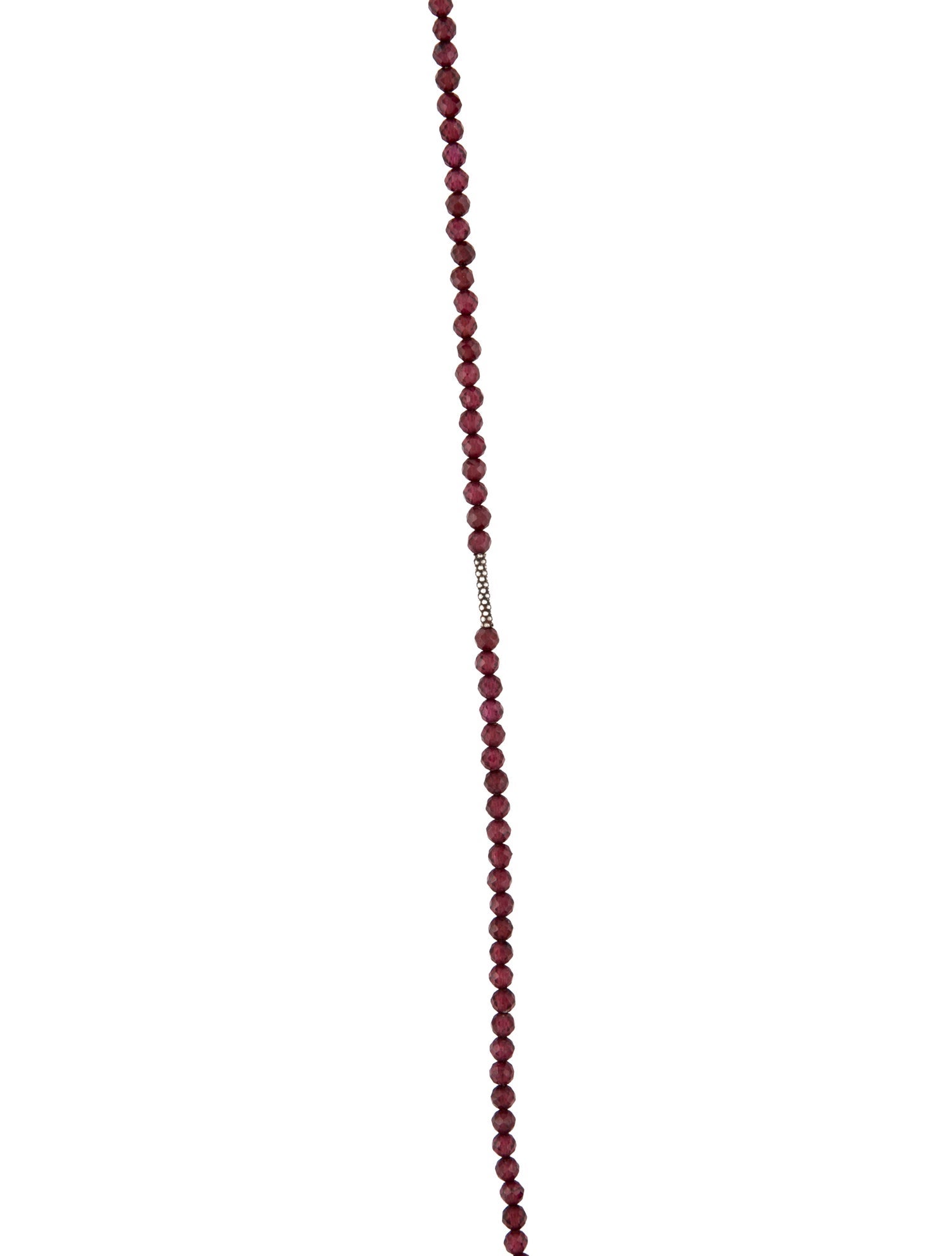 Lagos Rhodolite Bead Strand Necklace