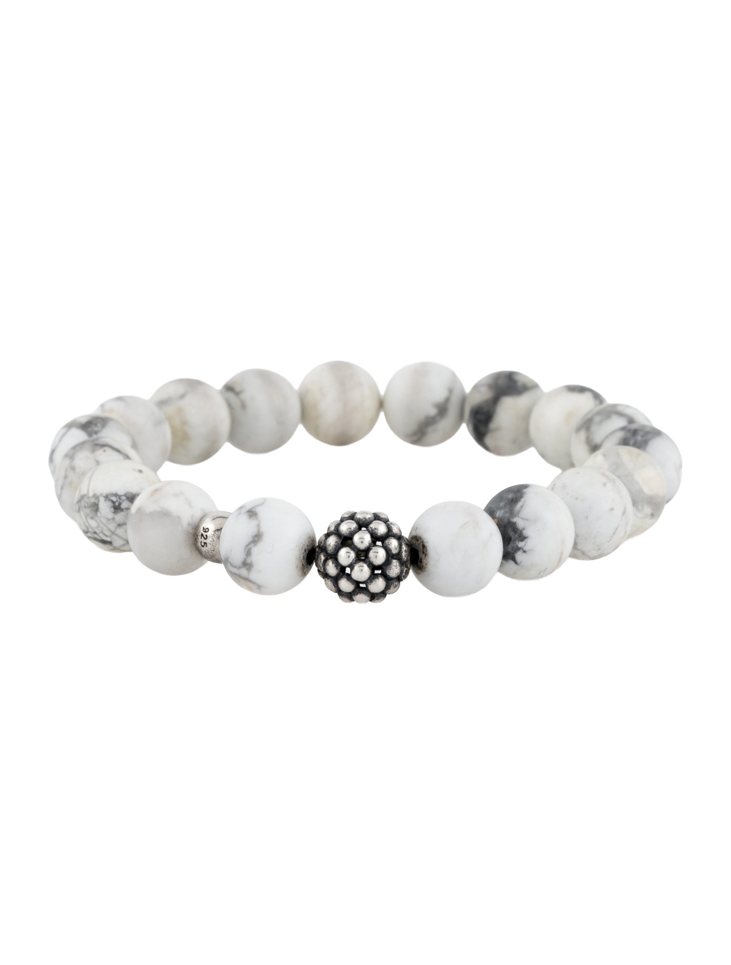 Lagos Howlite Station Bead Bracelet