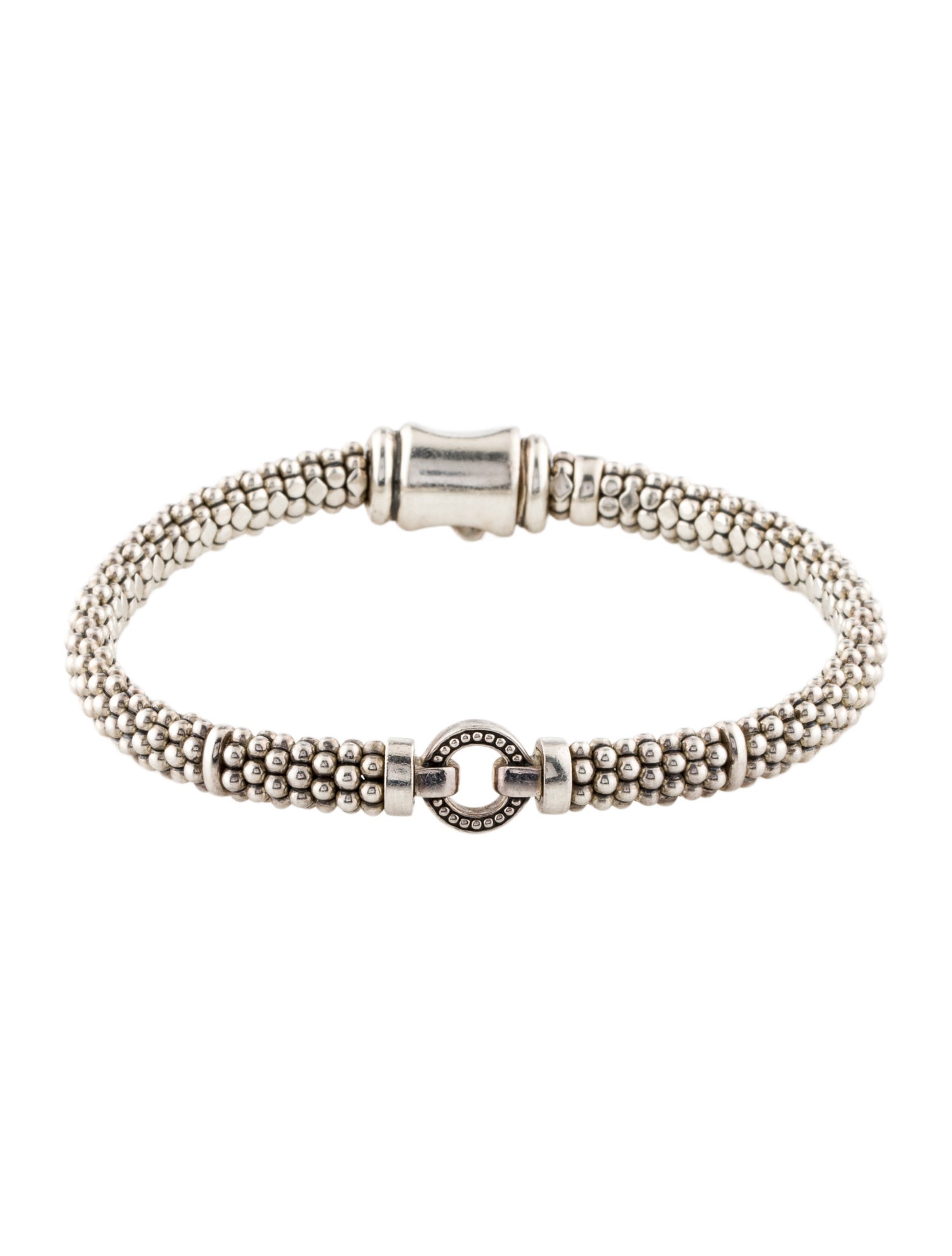 Lagos Enso Circle Caviar Bracelet