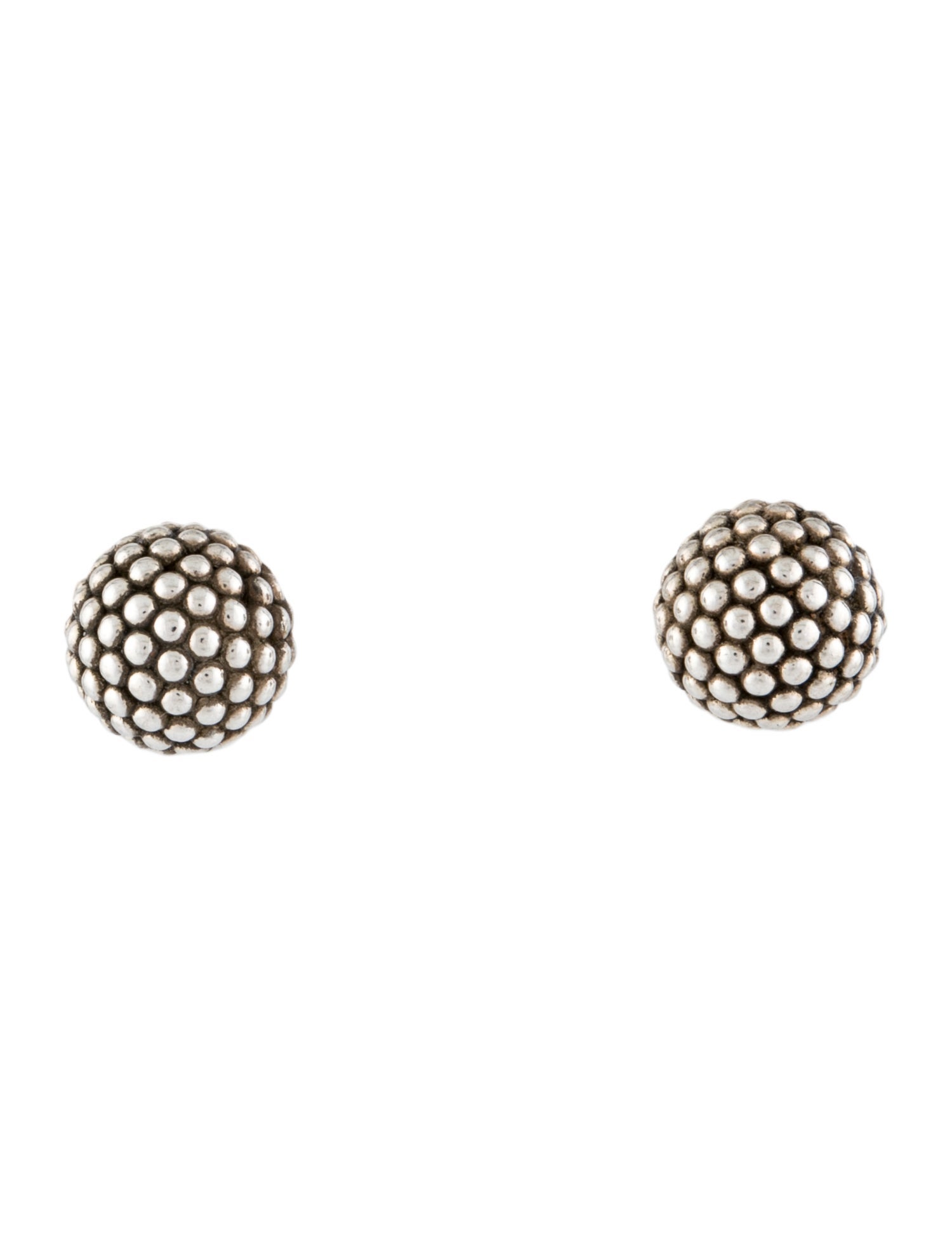 Lagos Caviar Beaded Ball Stud Earrings