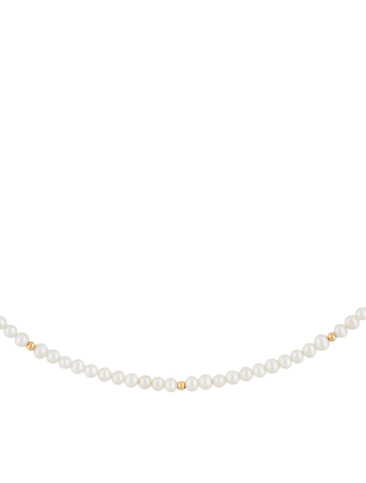 Lagos Pearl Childs First Station Necklace