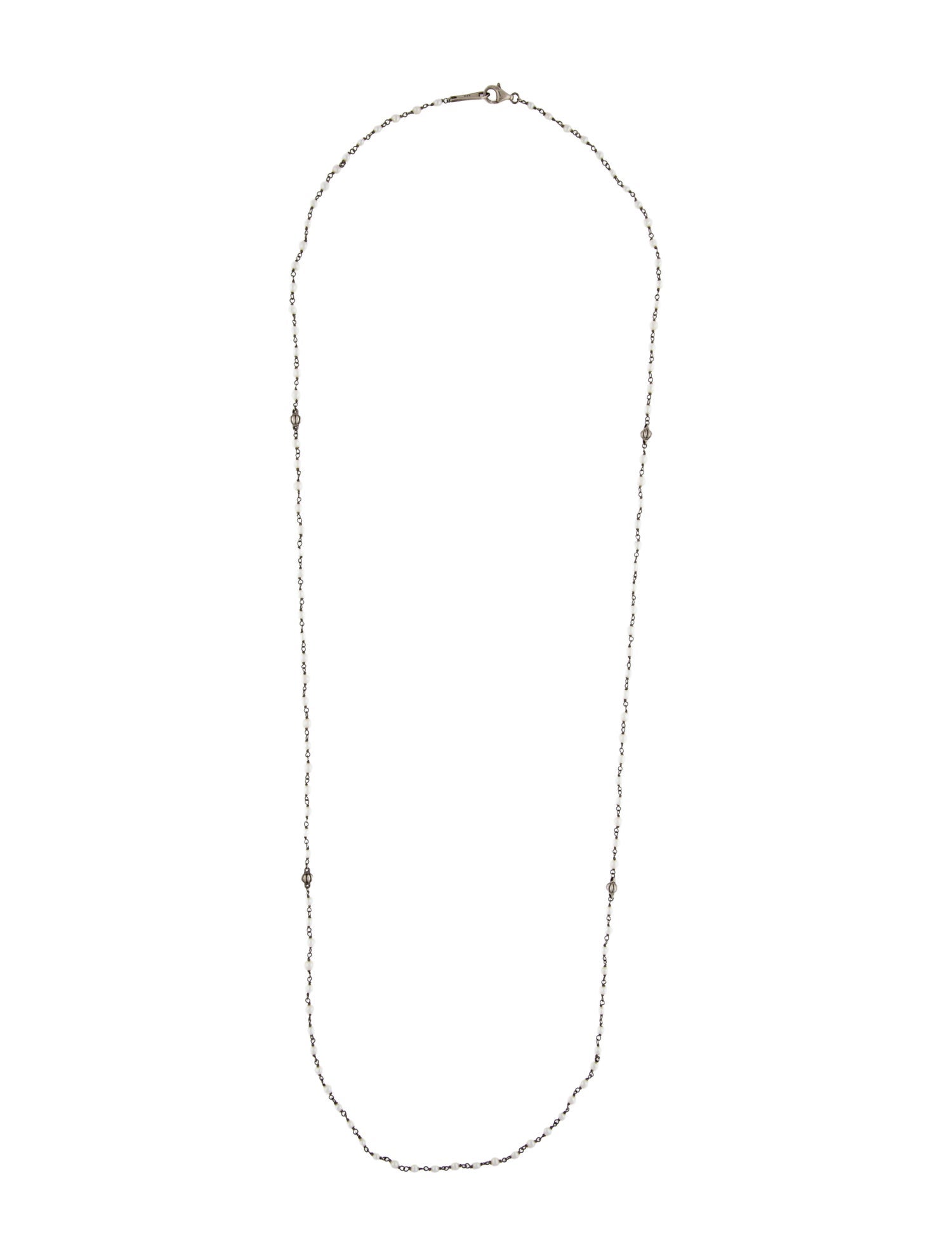 Lagos Pearl Station Necklace