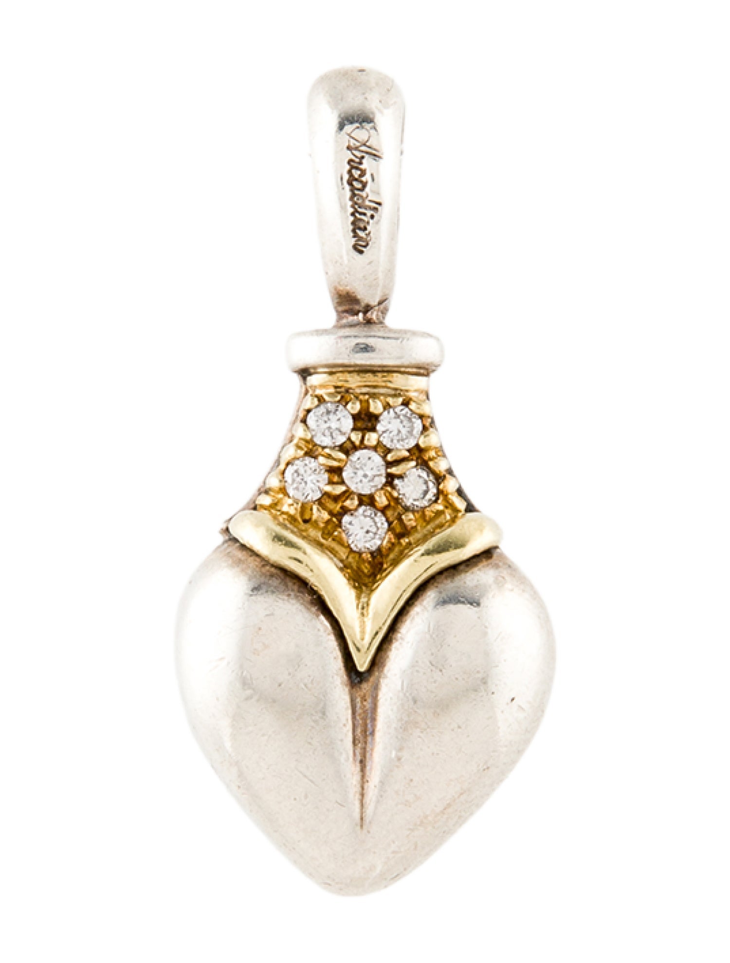Lagos Diamond Arcadian Heart Pendant
