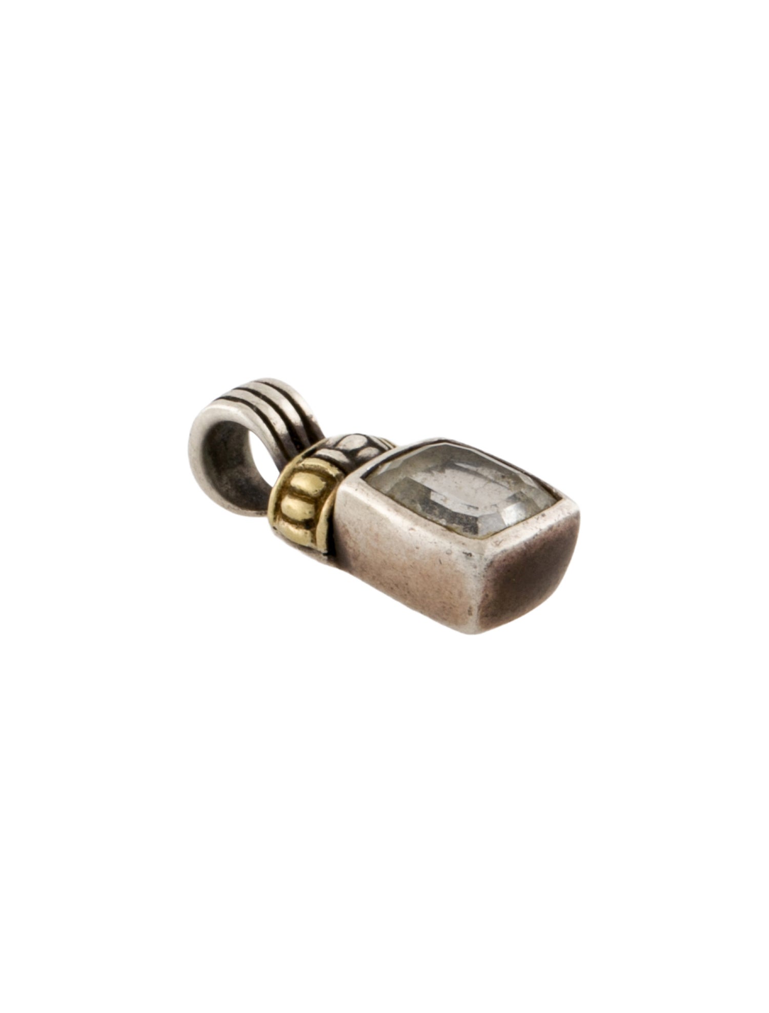 Lagos Topaz Caviar Pendant