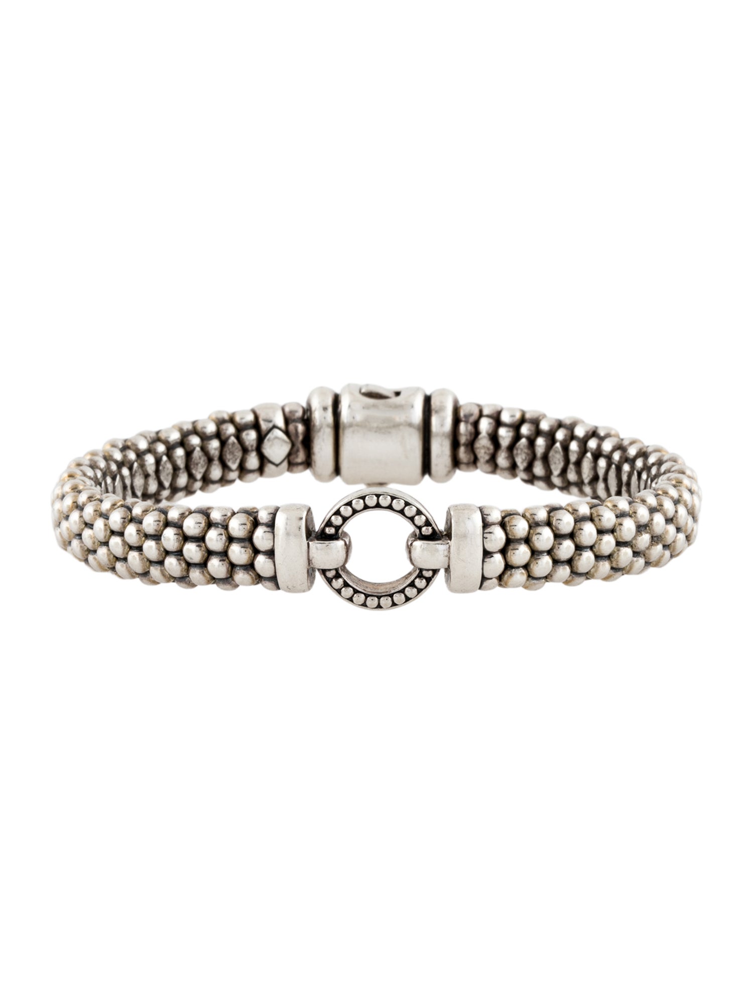 Lagos Circle Caviar Bracelet