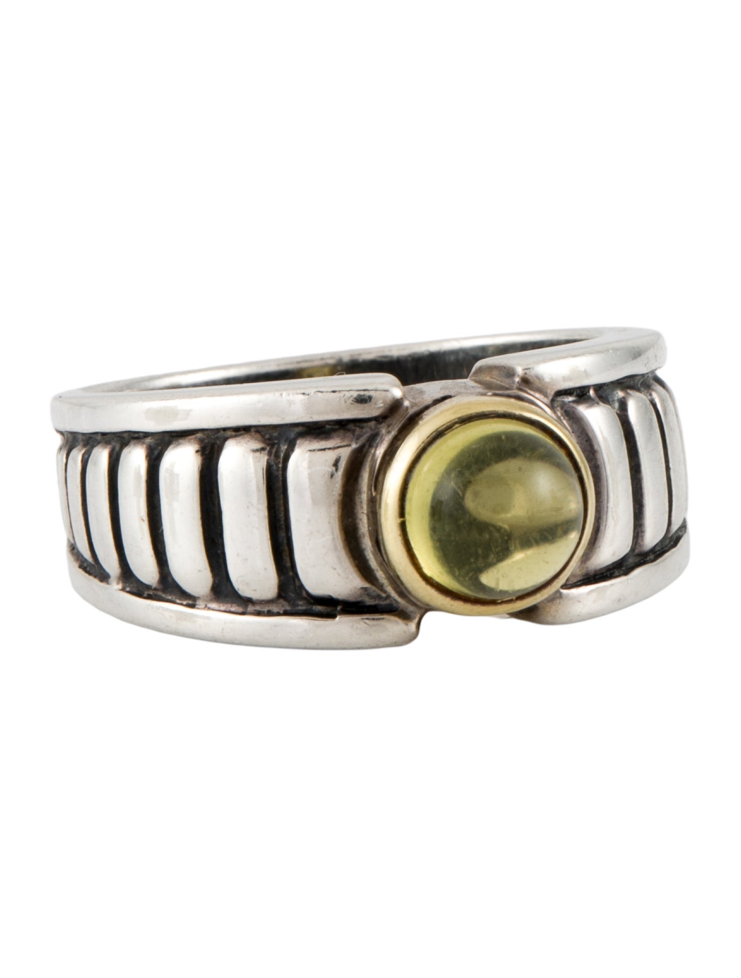 Lagos Two-Tone Quartz Ring
