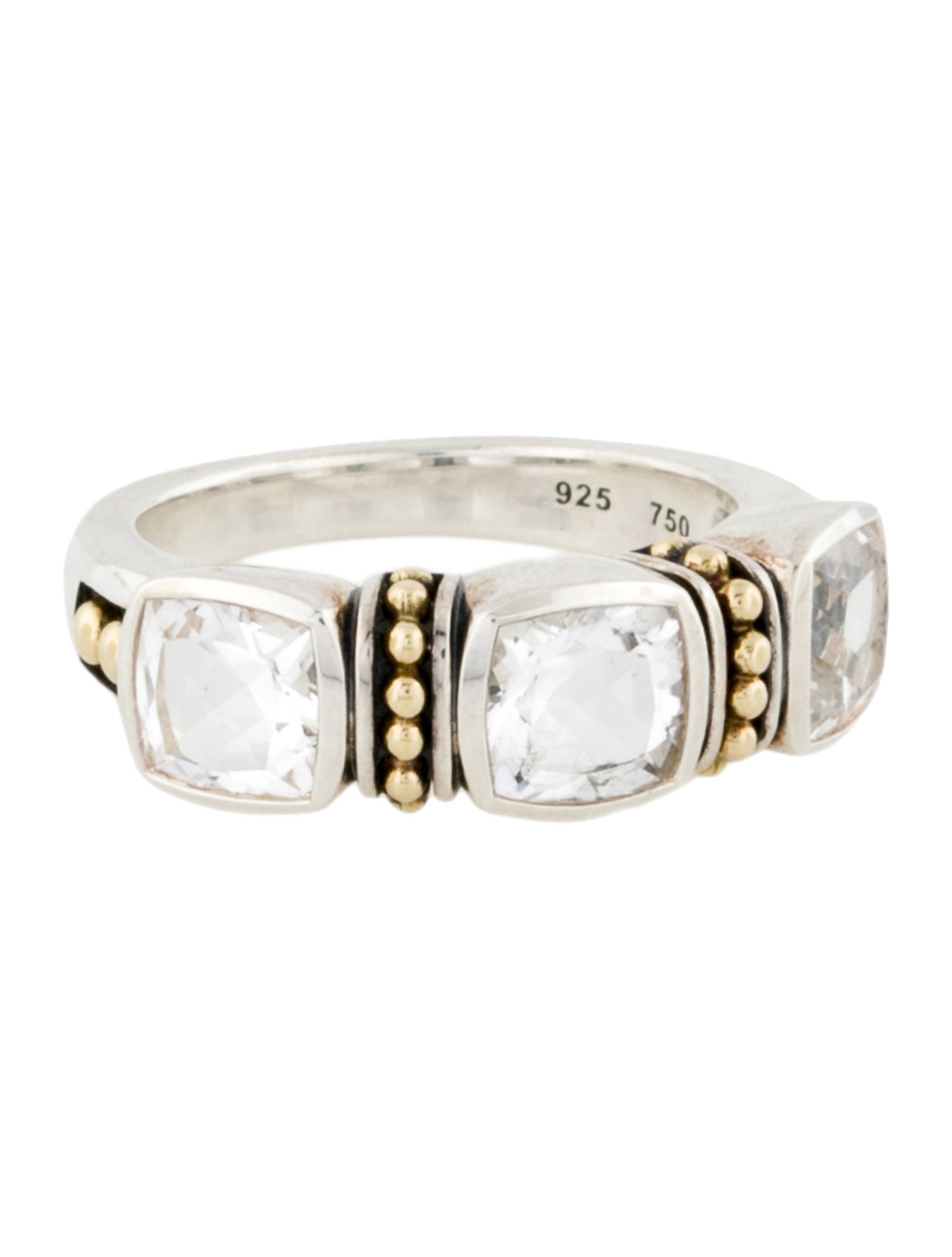 Lagos Topaz Rittenhouse Stacking Rings Set of 3