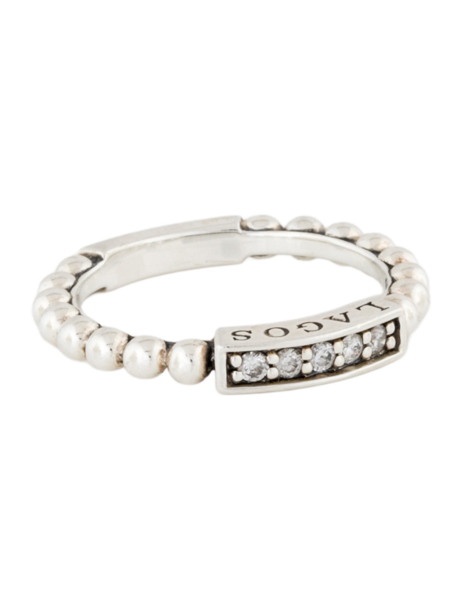Lagos Diamond Stacking Ring