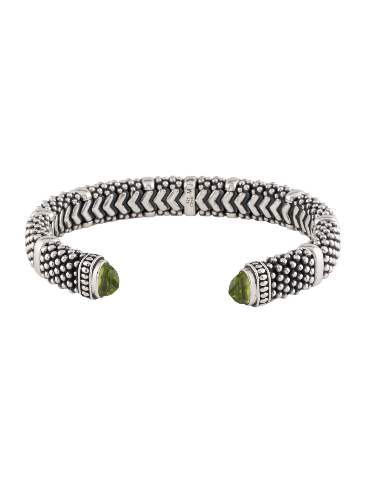 Lagos Peridot Caviar Bracelet