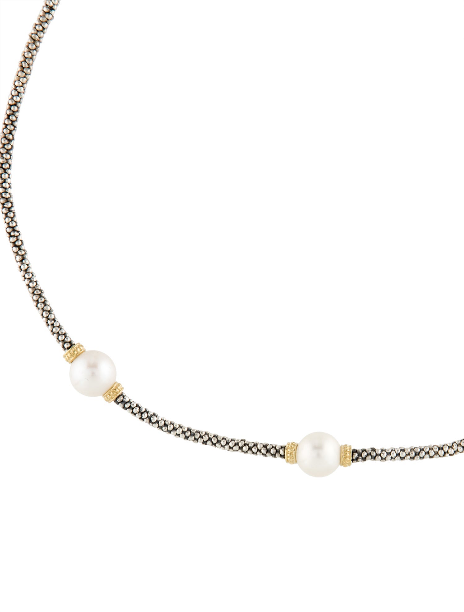 Lagos Pearl Luna Caviar Necklace