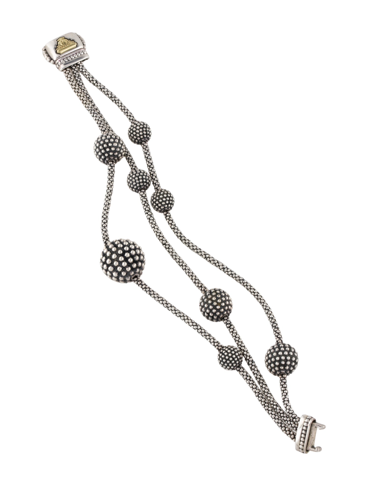 Lagos Caviar Ball Multistrand Bracelet