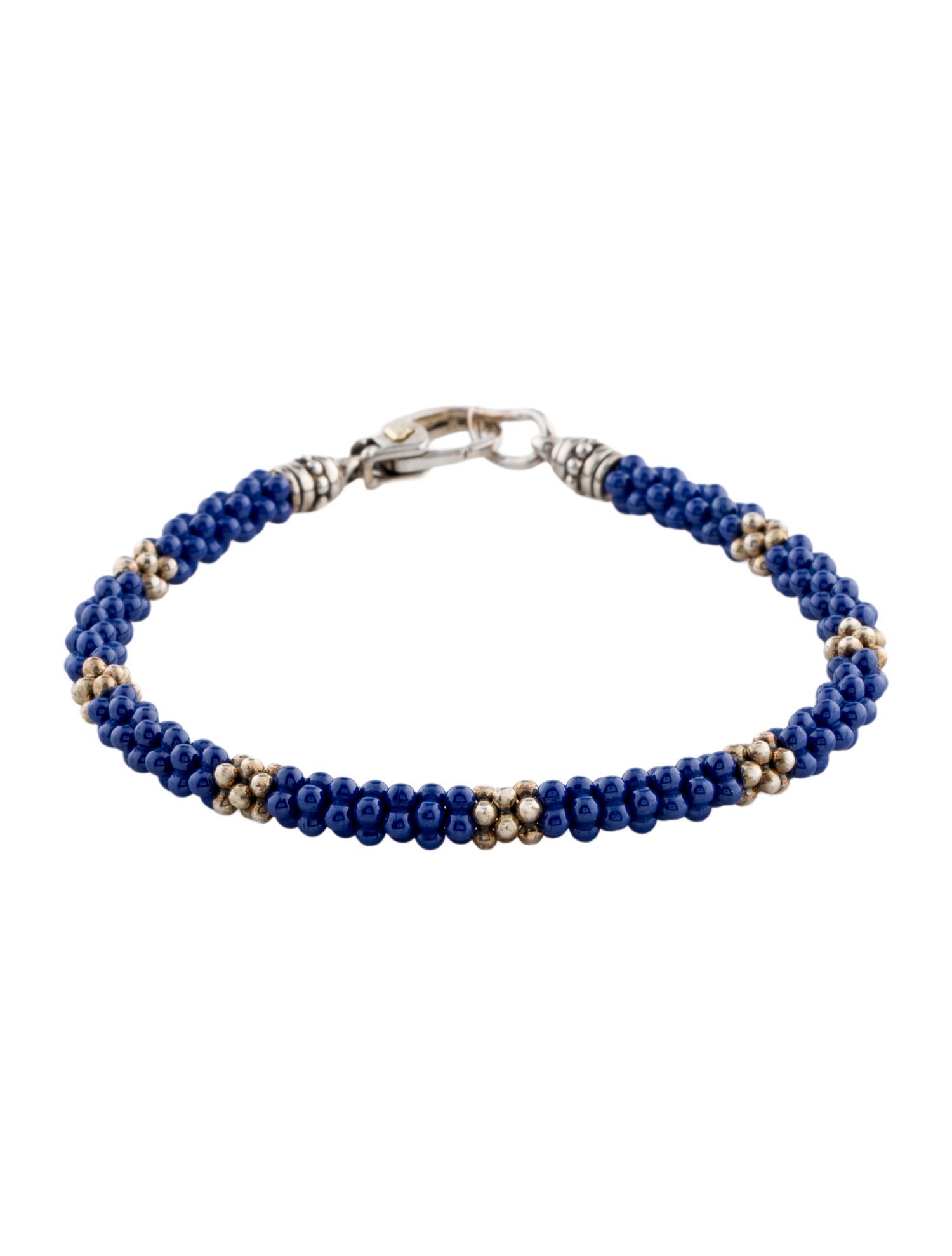 Lagos Ultramarine Seven Station Ceramic Bracelet