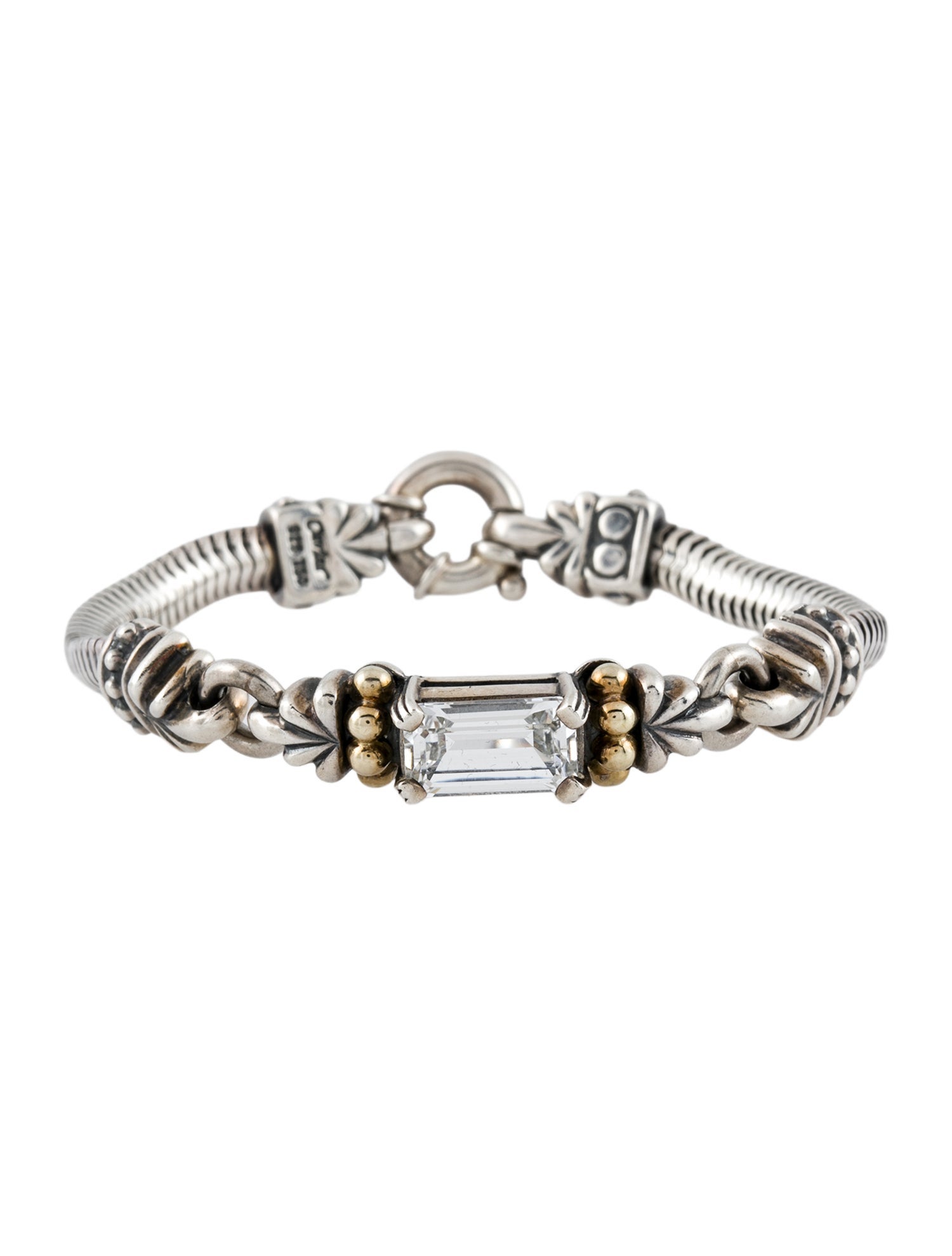 Lagos Topaz Glacier Link Bracelet