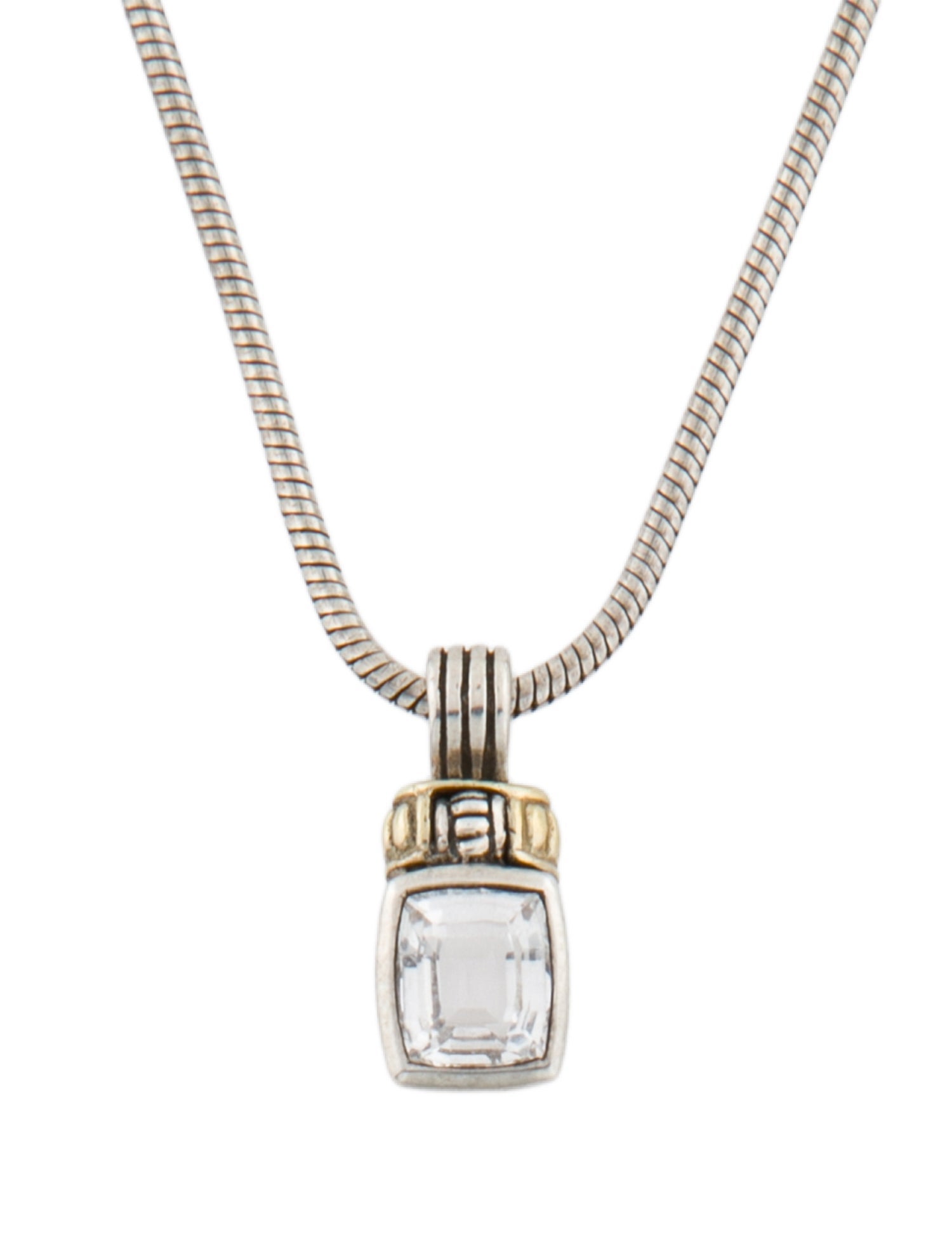 Lagos Topaz Pendant Necklace