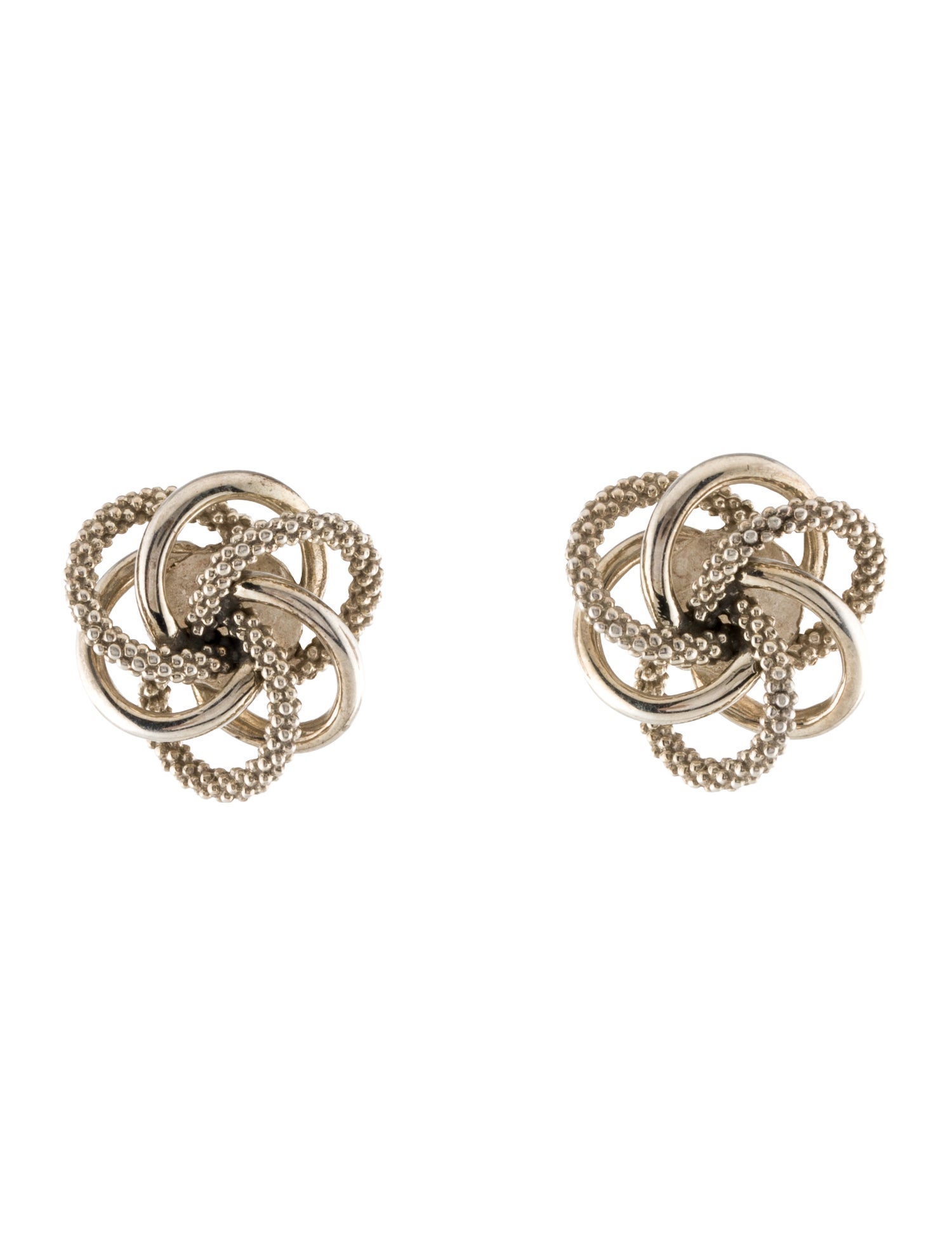 Lagos Love Knot Stud Earrings