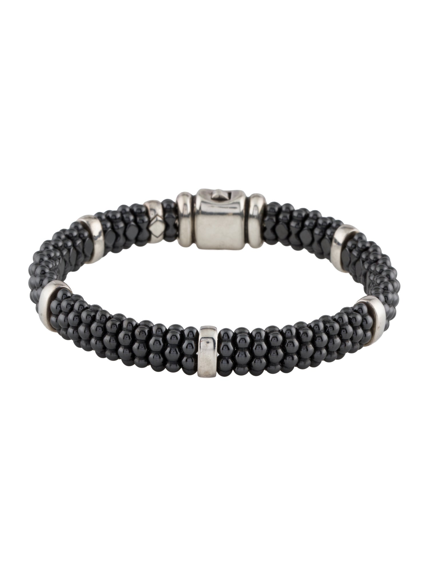 Lagos Ceramic Caviar Station Bracelet