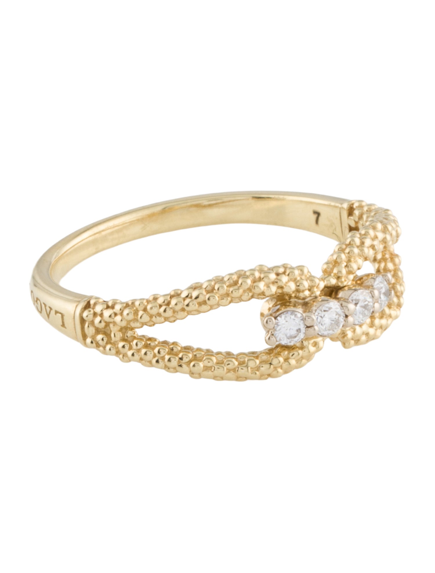 Lagos 18K Diamond Superfine Cocktail Ring