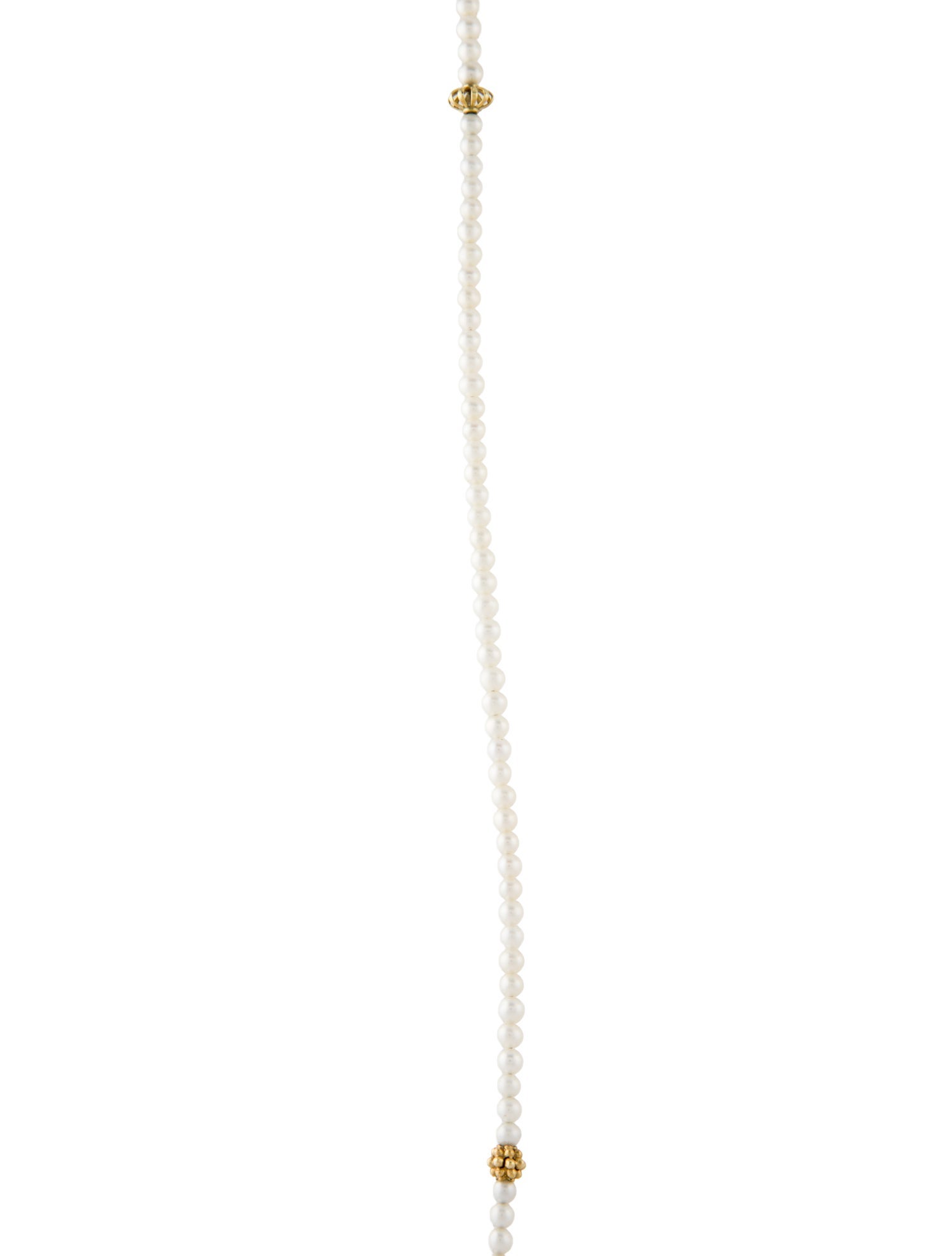 Lagos 18K Pearl Caviar Icon Bead Necklace