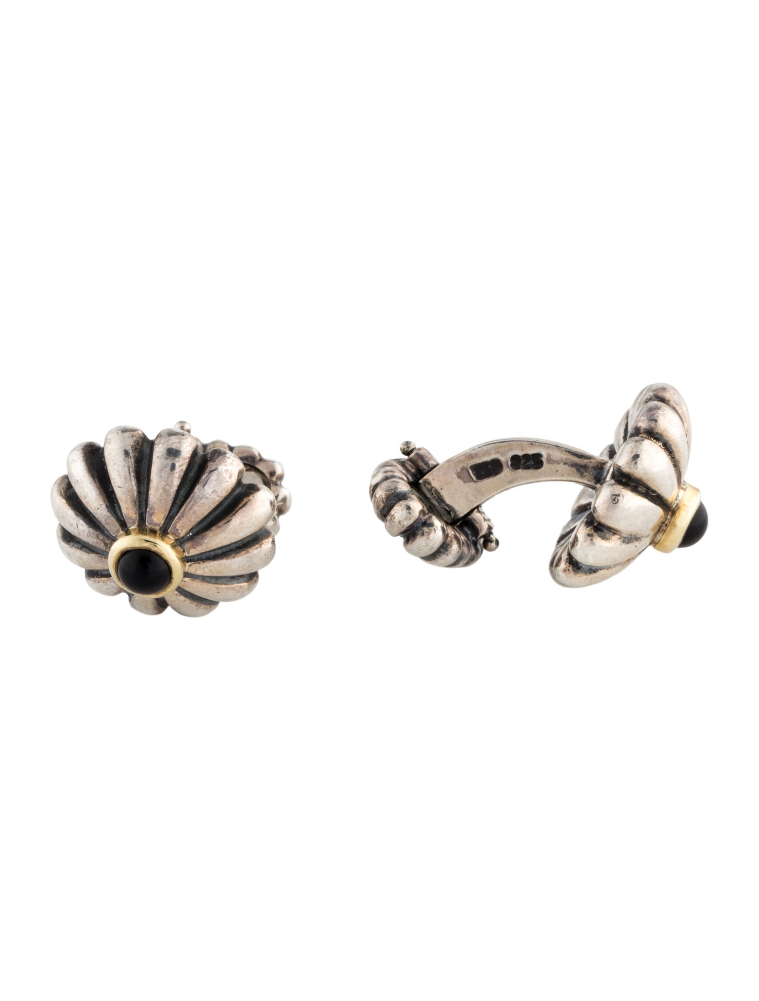 Lagos Onyx Caviar Cufflink