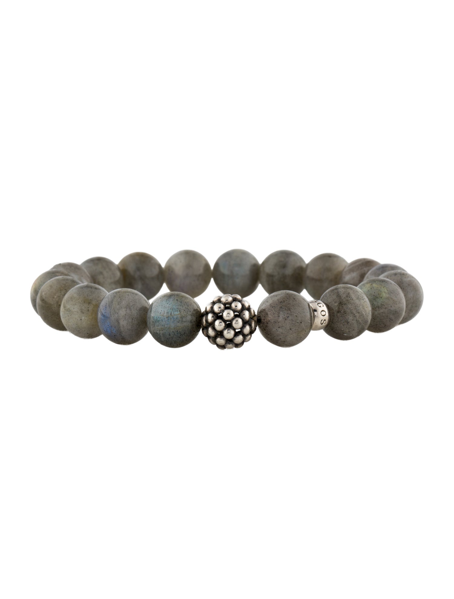 Lagos Labradorite Station Bead Bracelet