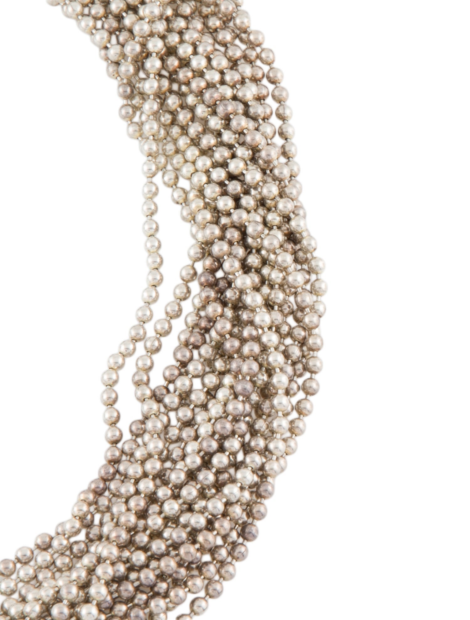 Lagos Two-Tone Caviar Multistrand Necklace