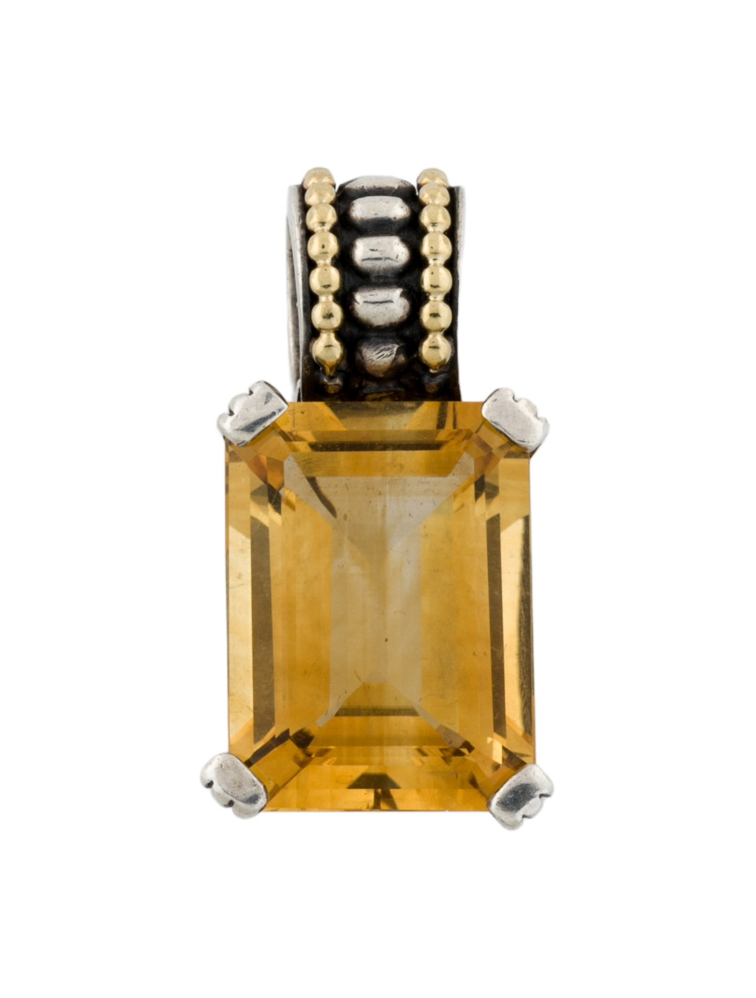 Lagos Citrine Pendant Enhancer