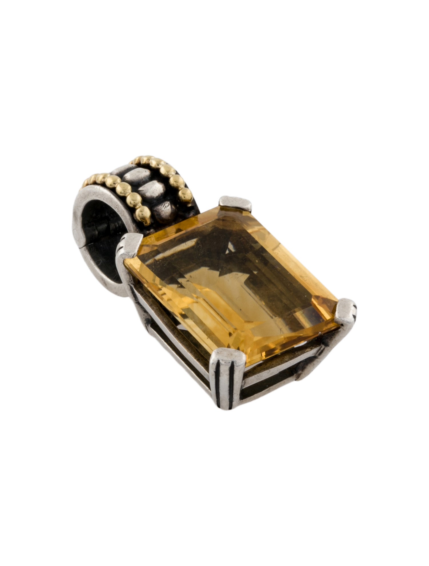 Lagos Citrine Pendant Enhancer