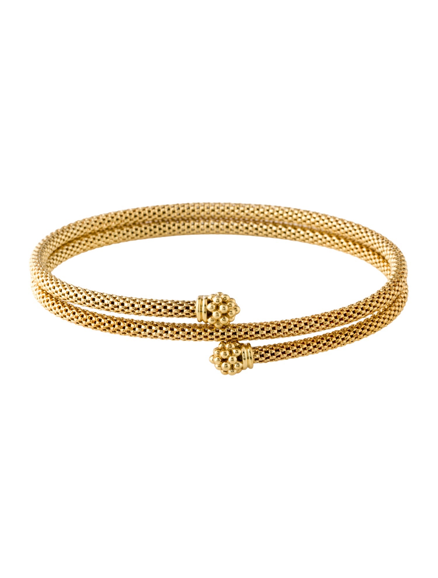 Lagos Caviar Double Wrap Bracelet